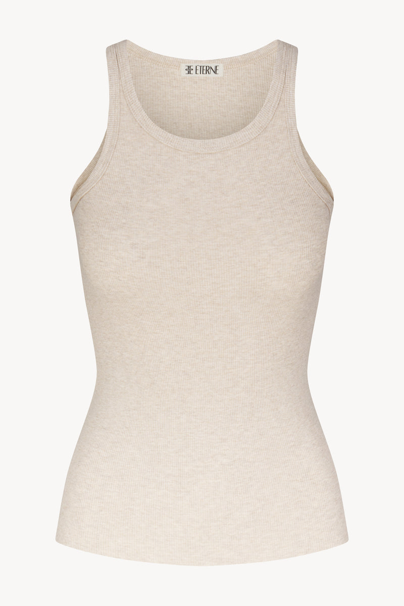 High Neck Fitted Tank