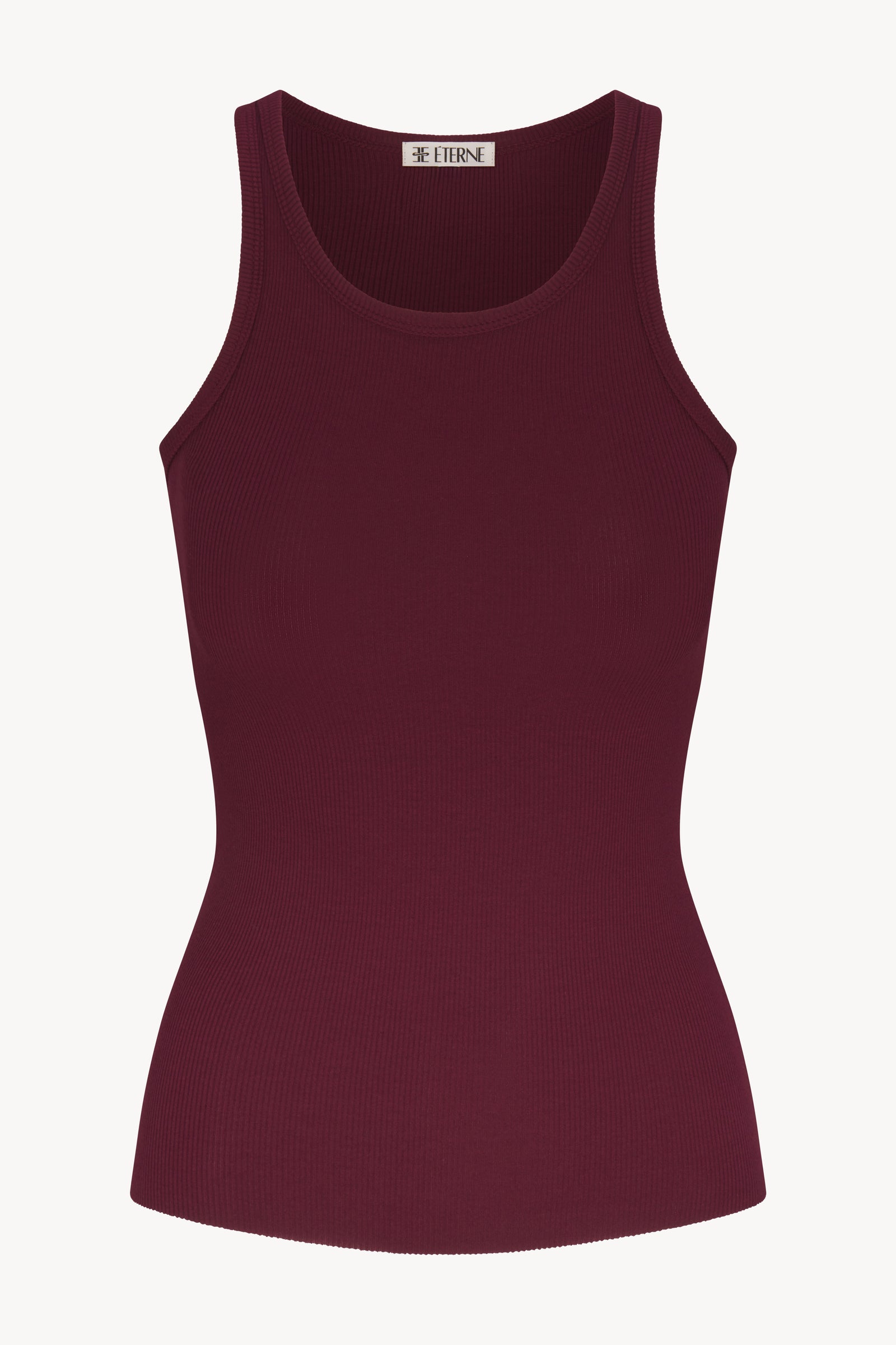 HIGH NECK FITTED TANK - ÉTERNE
