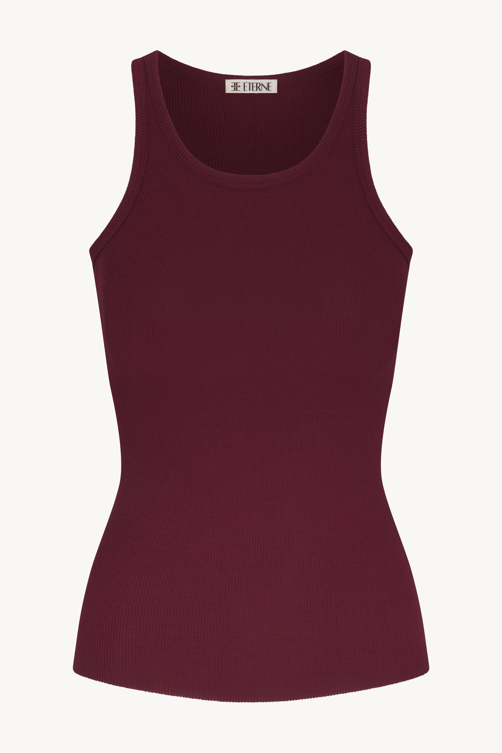 HIGH NECK FITTED TANK - ÉTERNE