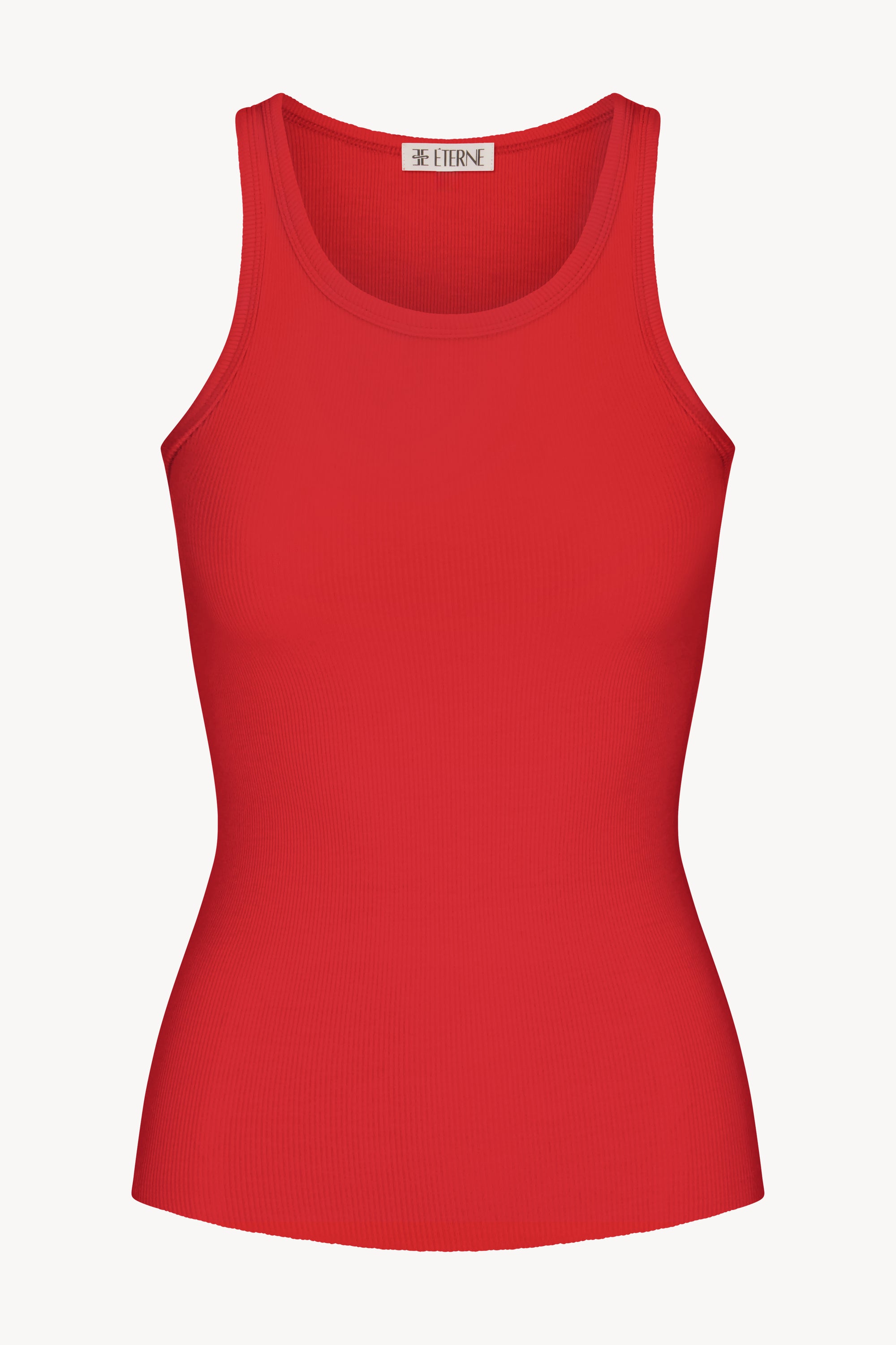 HIGH NECK FITTED TANK - ÉTERNE