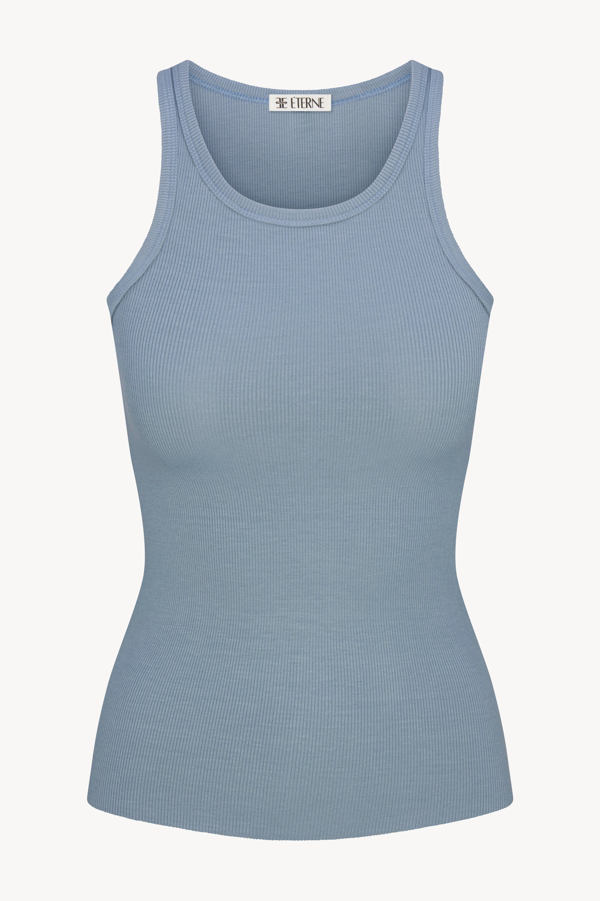 HIGH NECK FITTED TANK - ÉTERNE