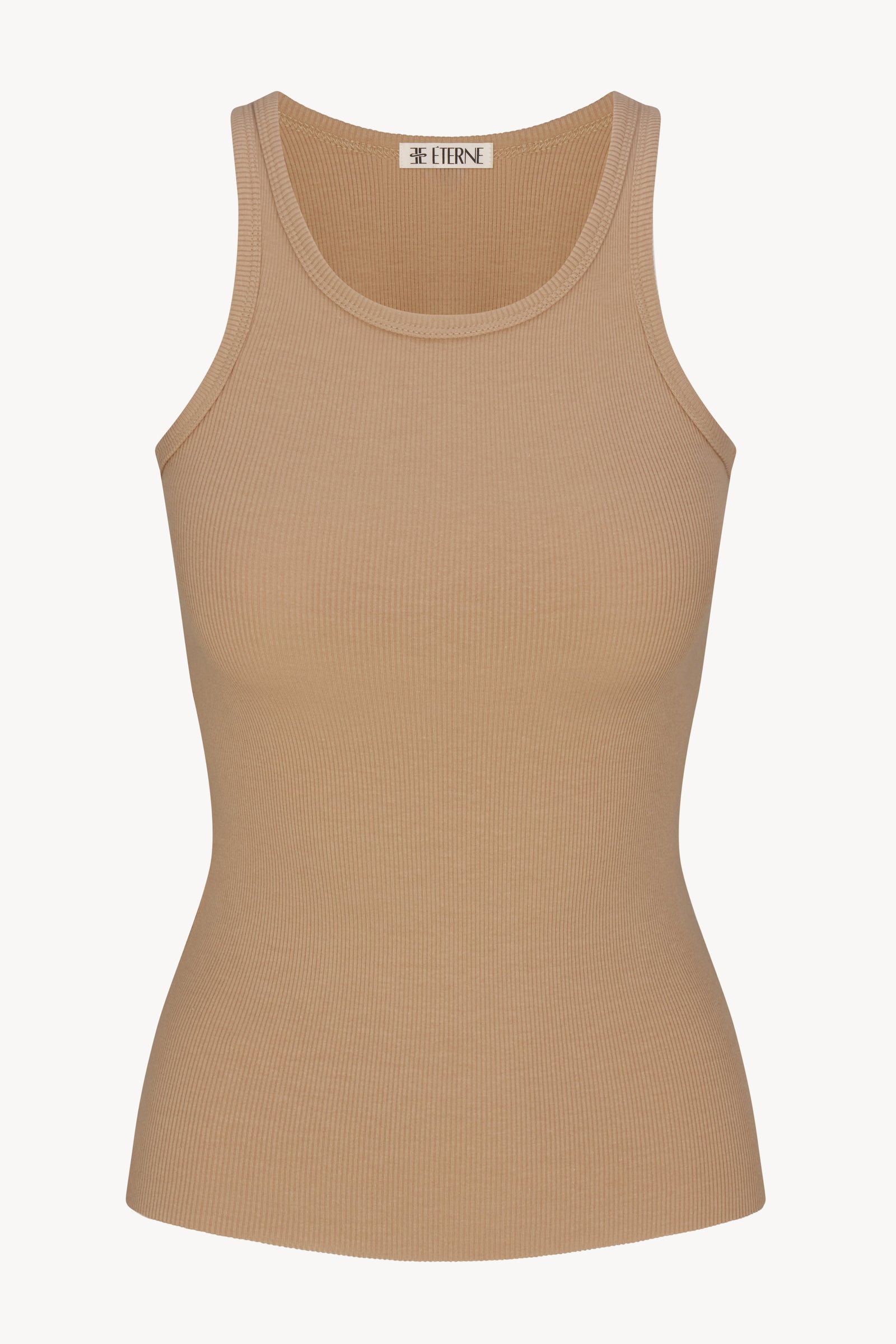 HIGH NECK FITTED TANK - ÉTERNE