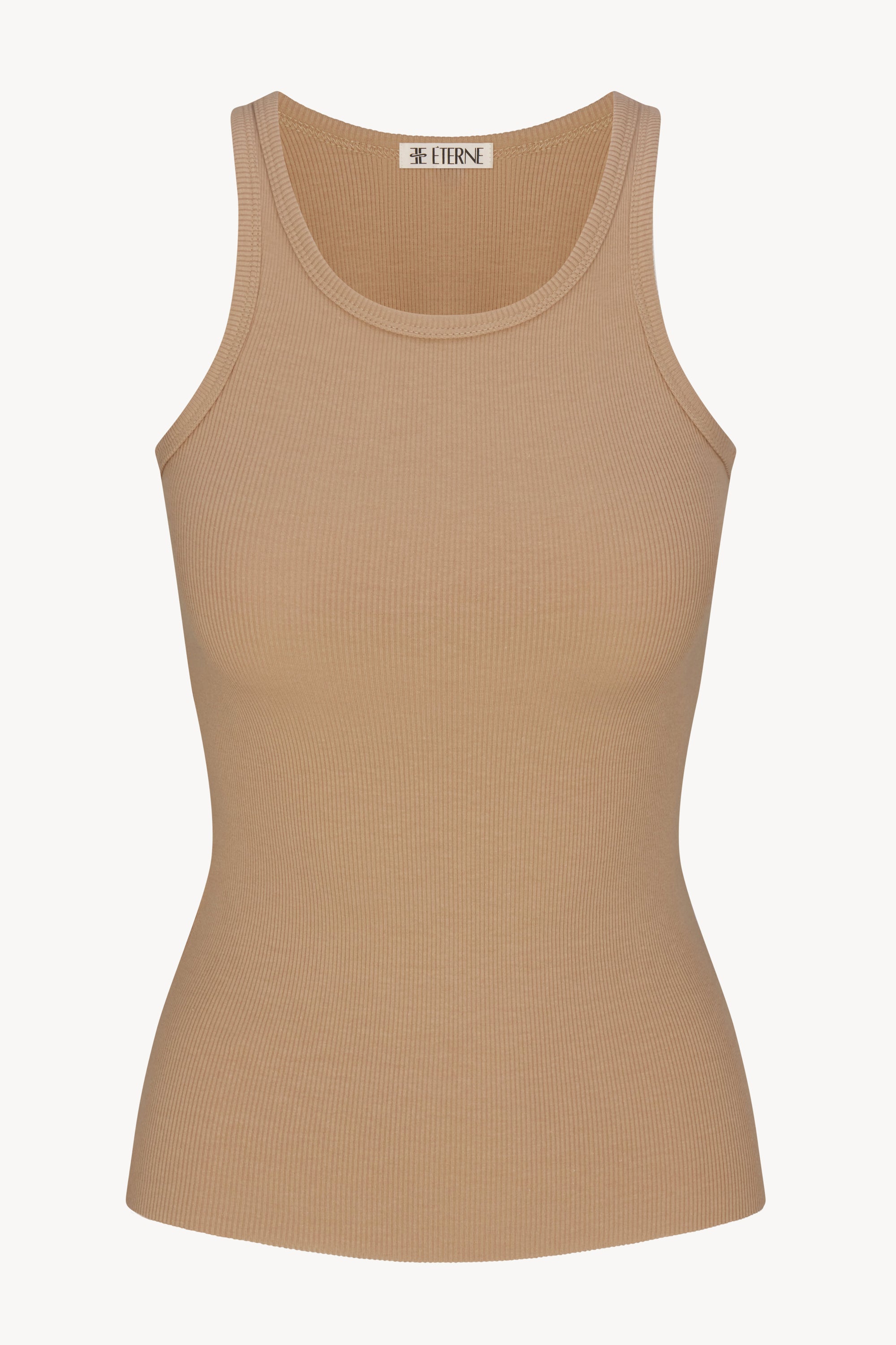 HIGH NECK FITTED TANK - ÉTERNE