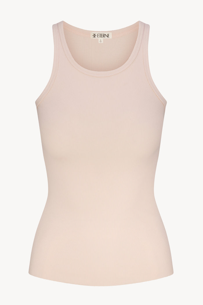 HIGH NECK FITTED TANK - ÉTERNE