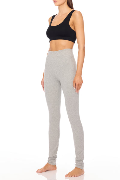 HIGH WAIST LEGGING HEATHER GREY