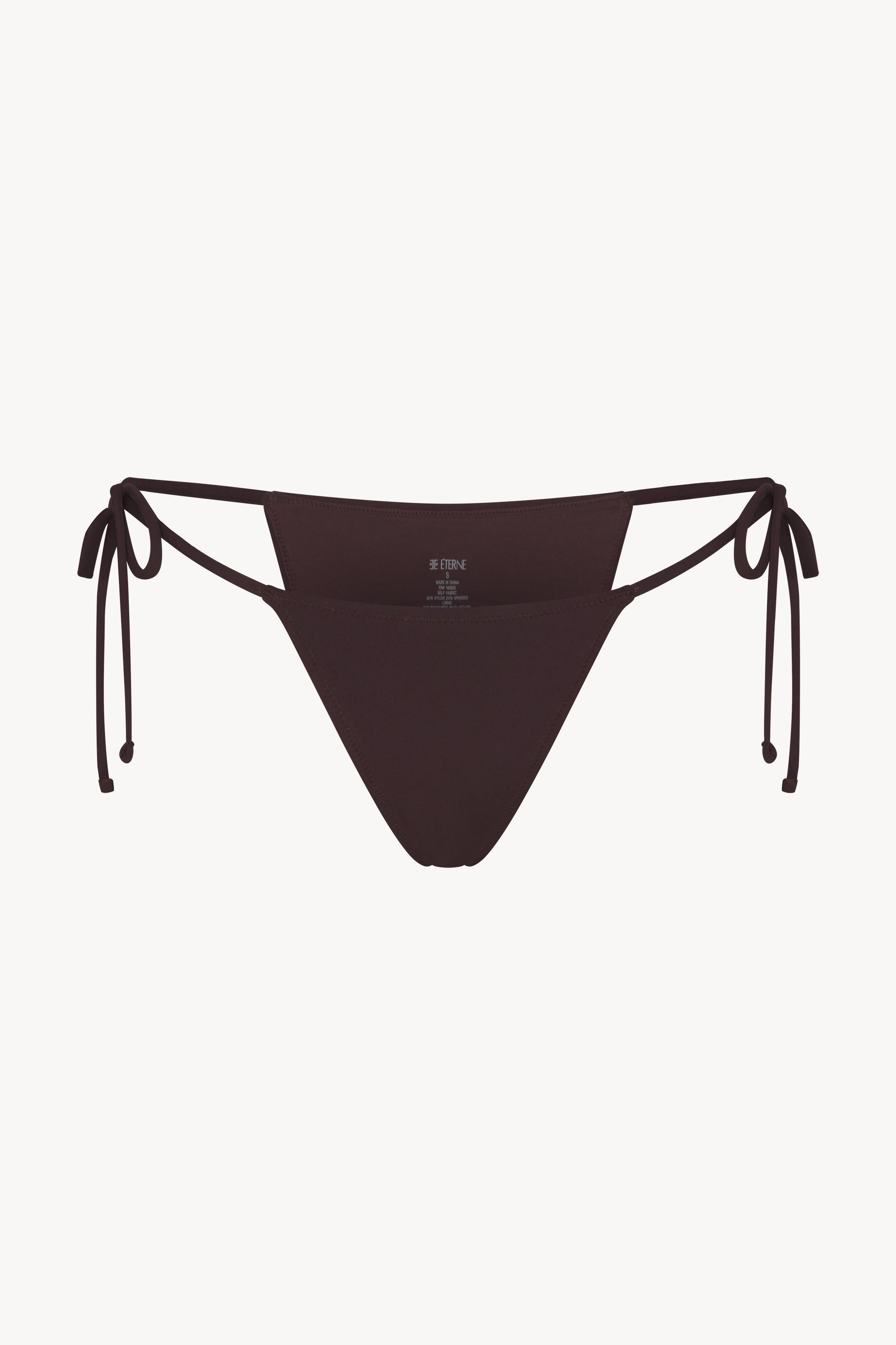 Isla String Bikini Bottom Espresso - ÉTERNE