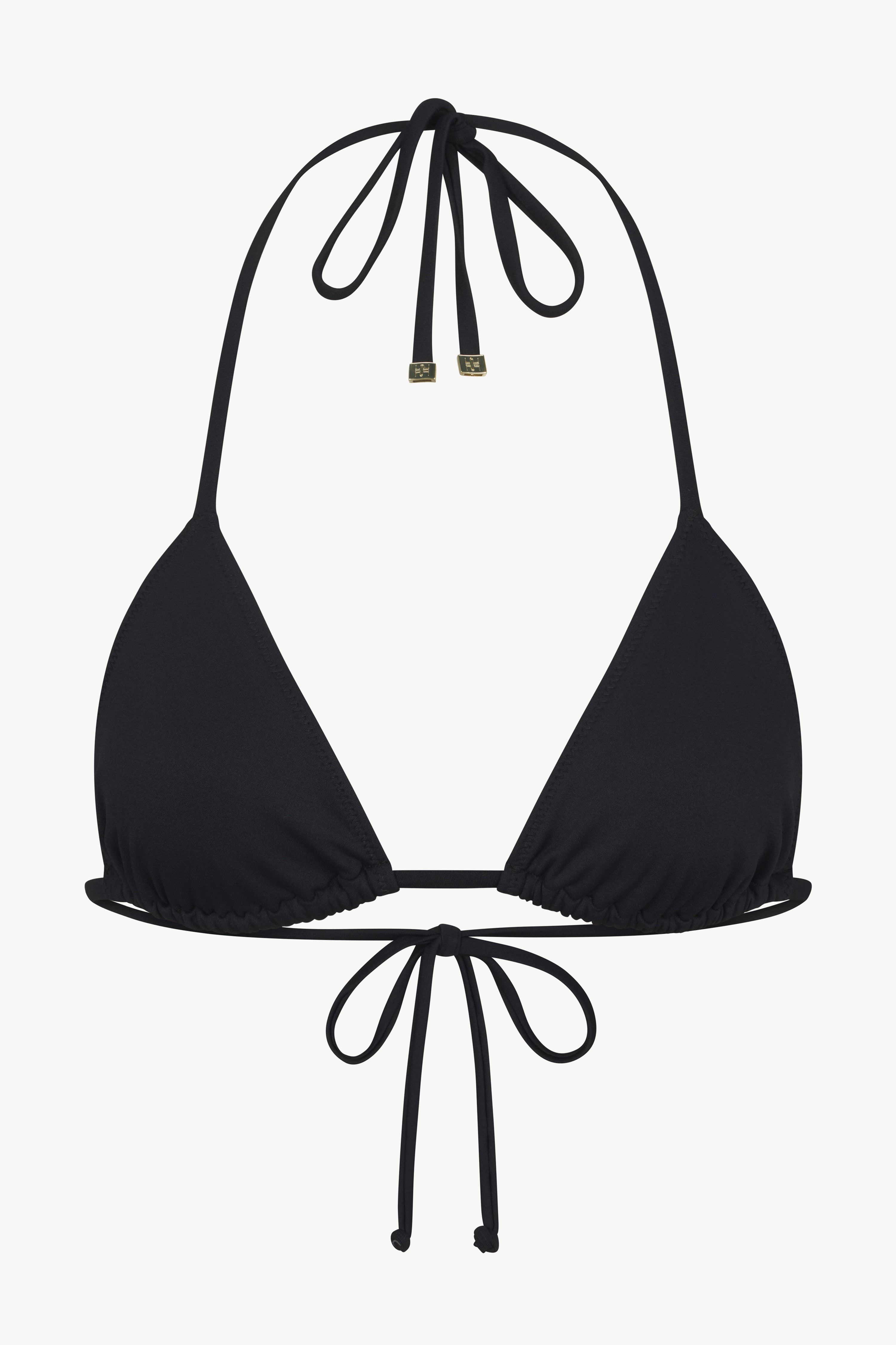 Isla String Bikini Top Black