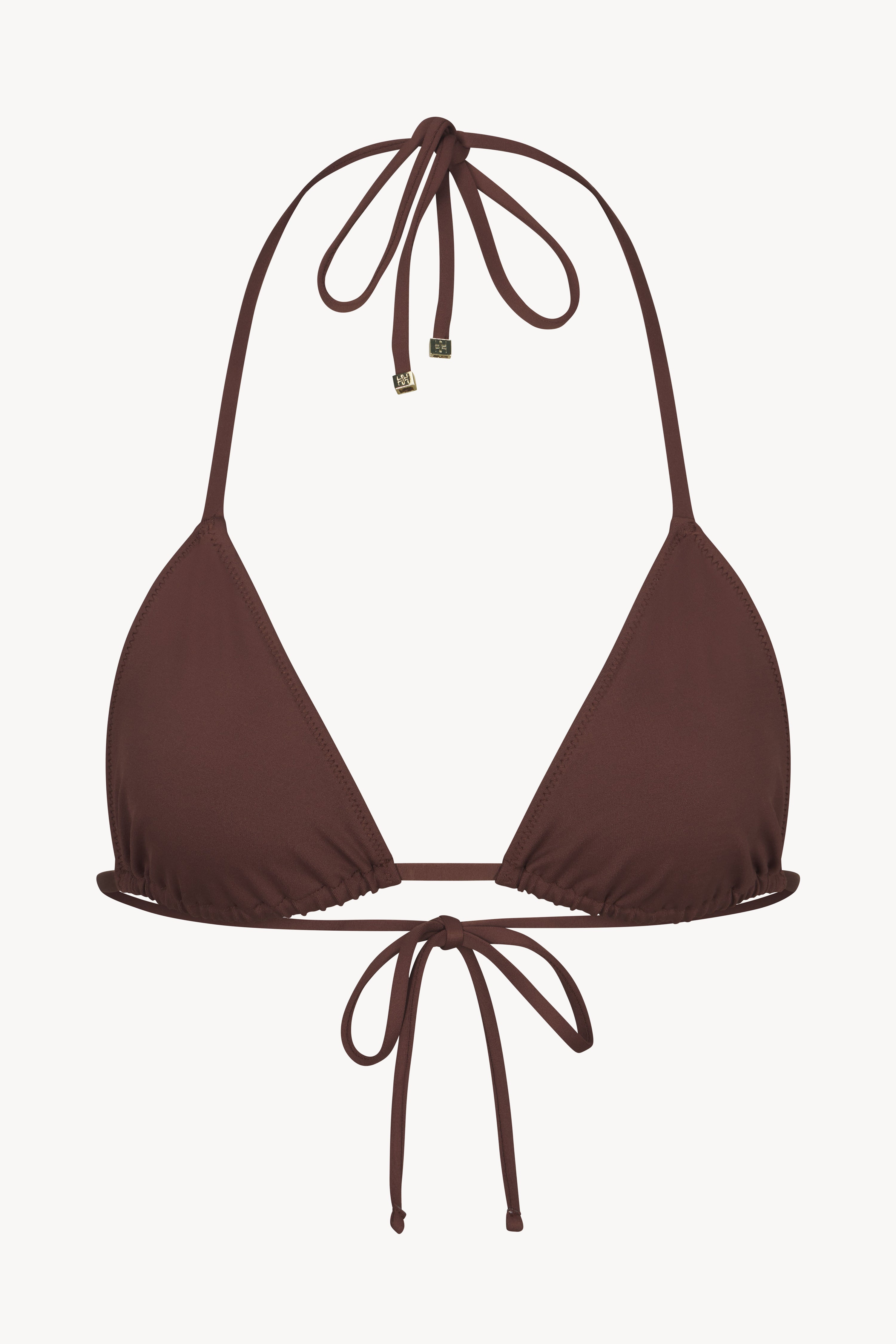 Isla String Bikini Top Chocolate