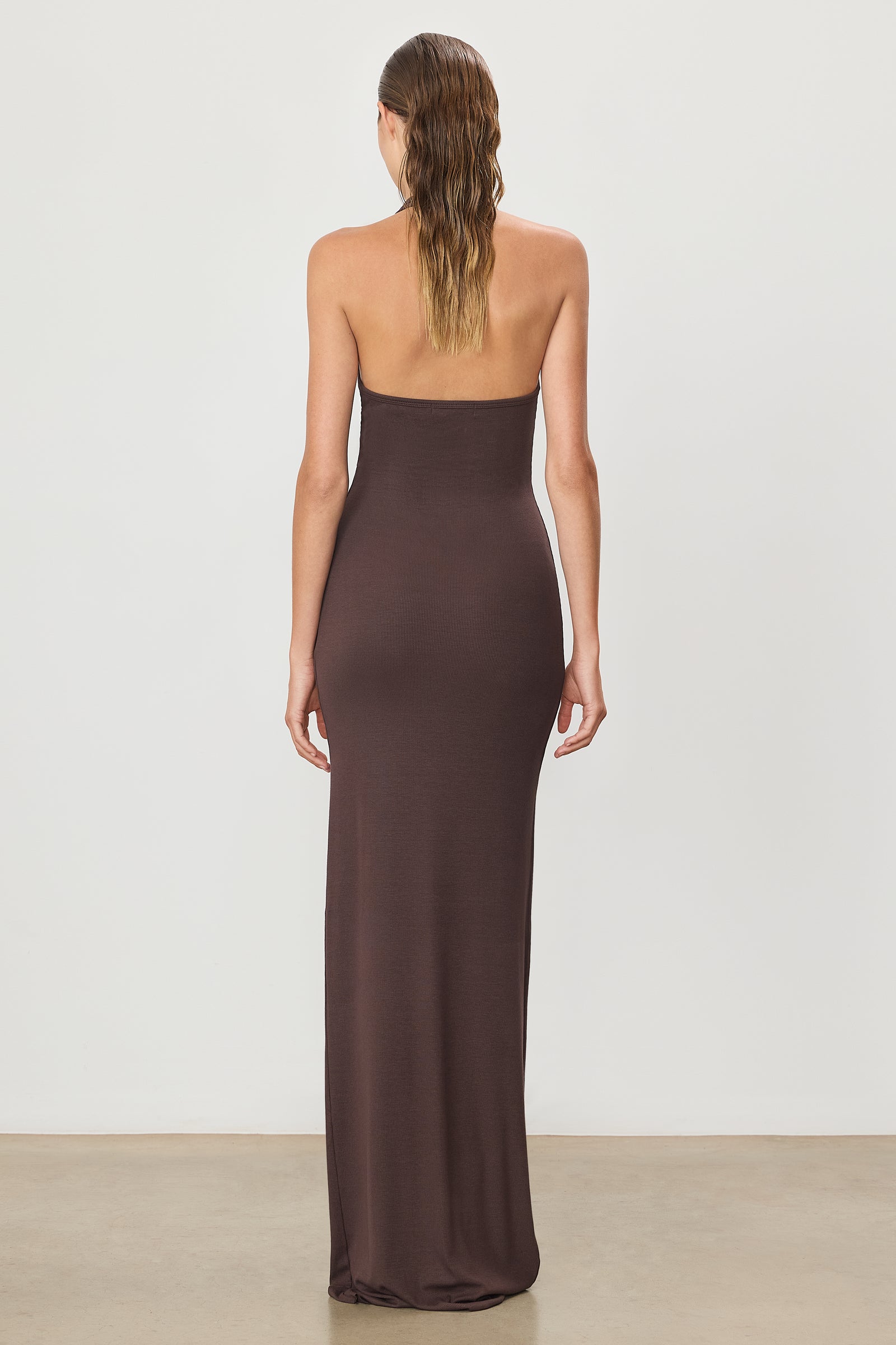 eterne halter dress Eterne - Halter Maxi Dress