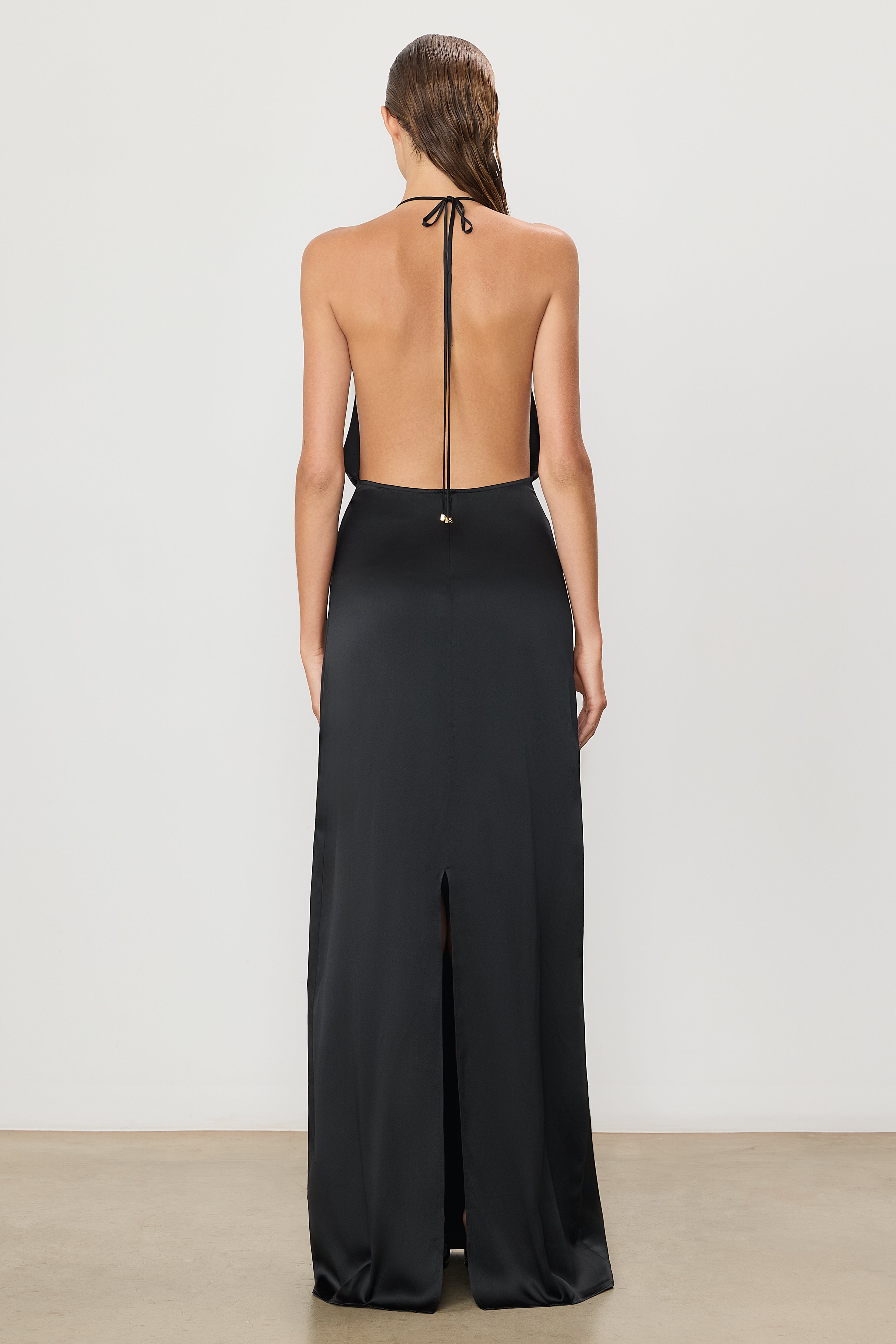 Carla Dress | Silk | Black