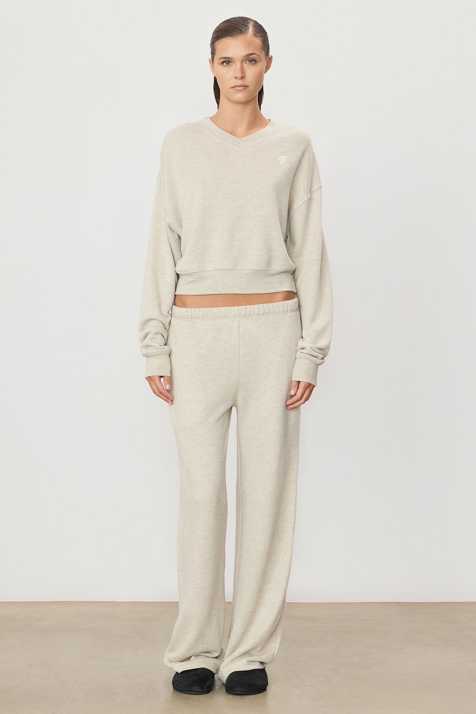 OVERSIZED WIDE LEG SWEATPANT - ÉTERNE