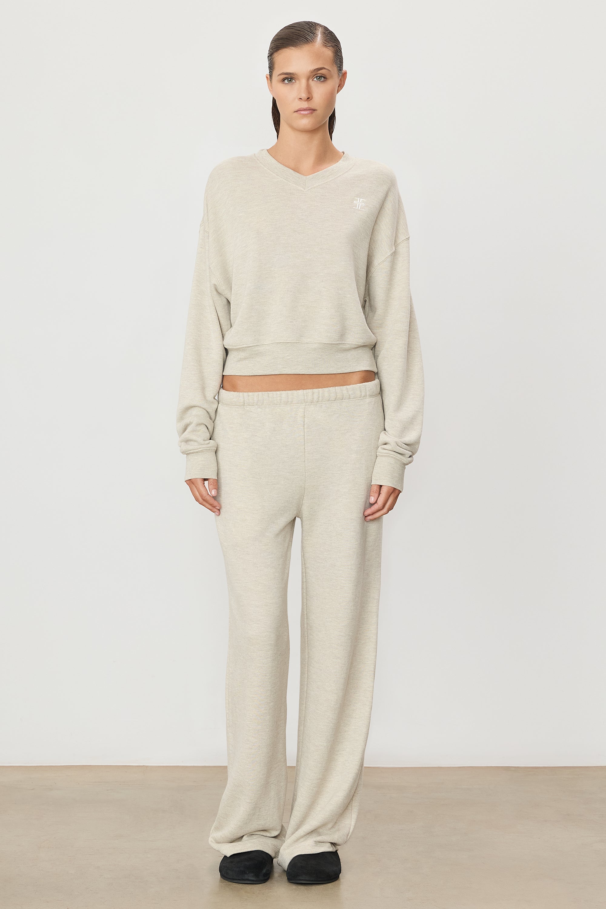OVERSIZED WIDE LEG SWEATPANT - ÉTERNE