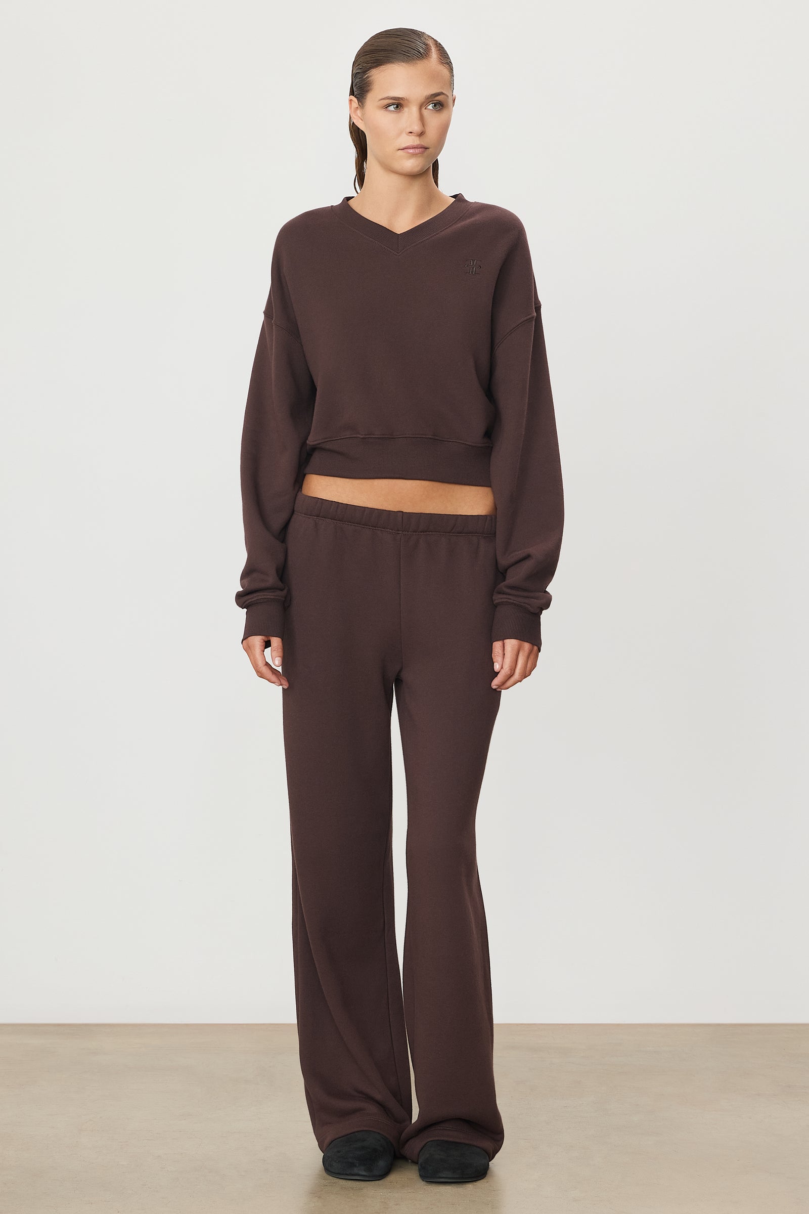 OVERSIZED WIDE LEG SWEATPANT - ÉTERNE