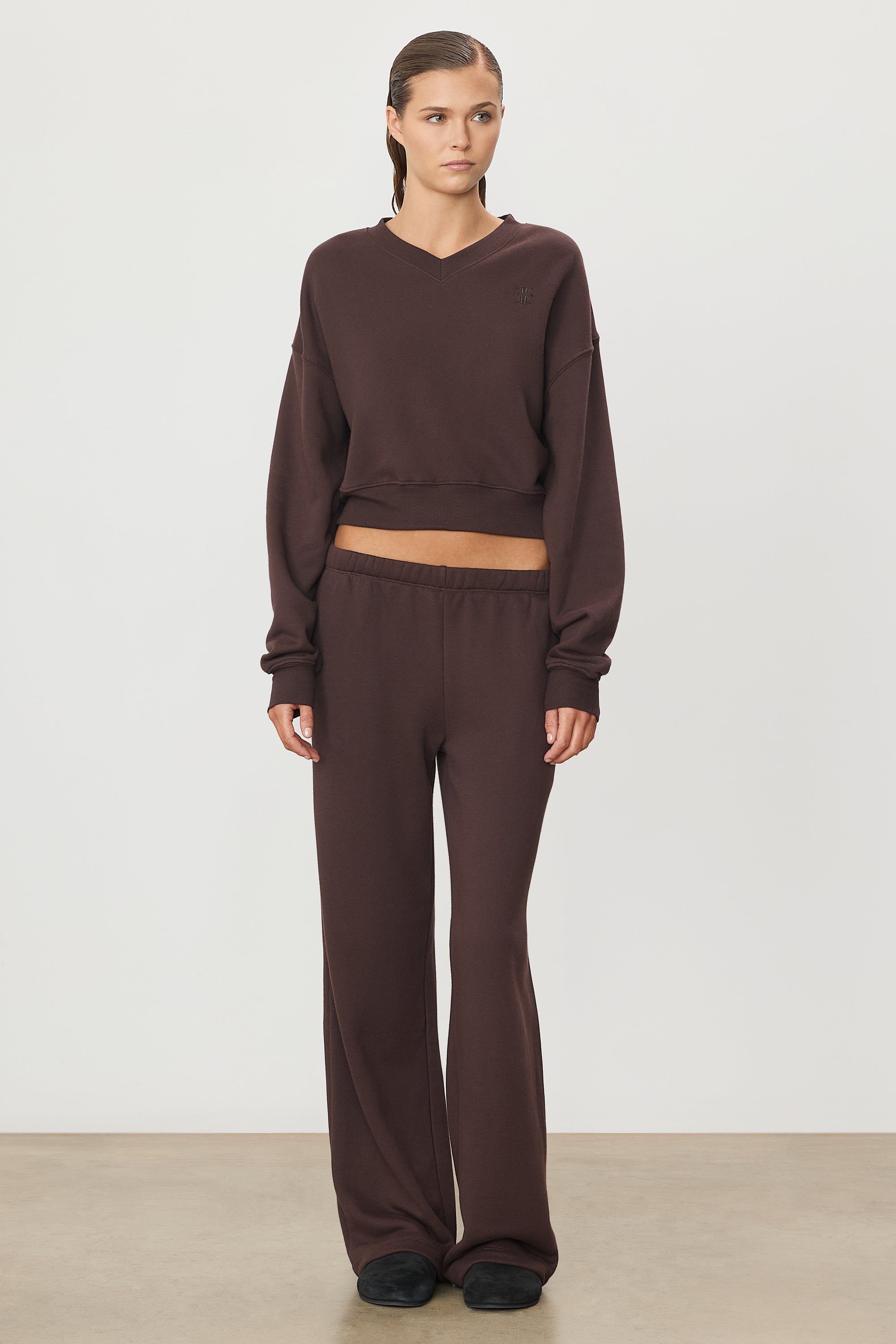 OVERSIZED WIDE LEG SWEATPANT - ÉTERNE