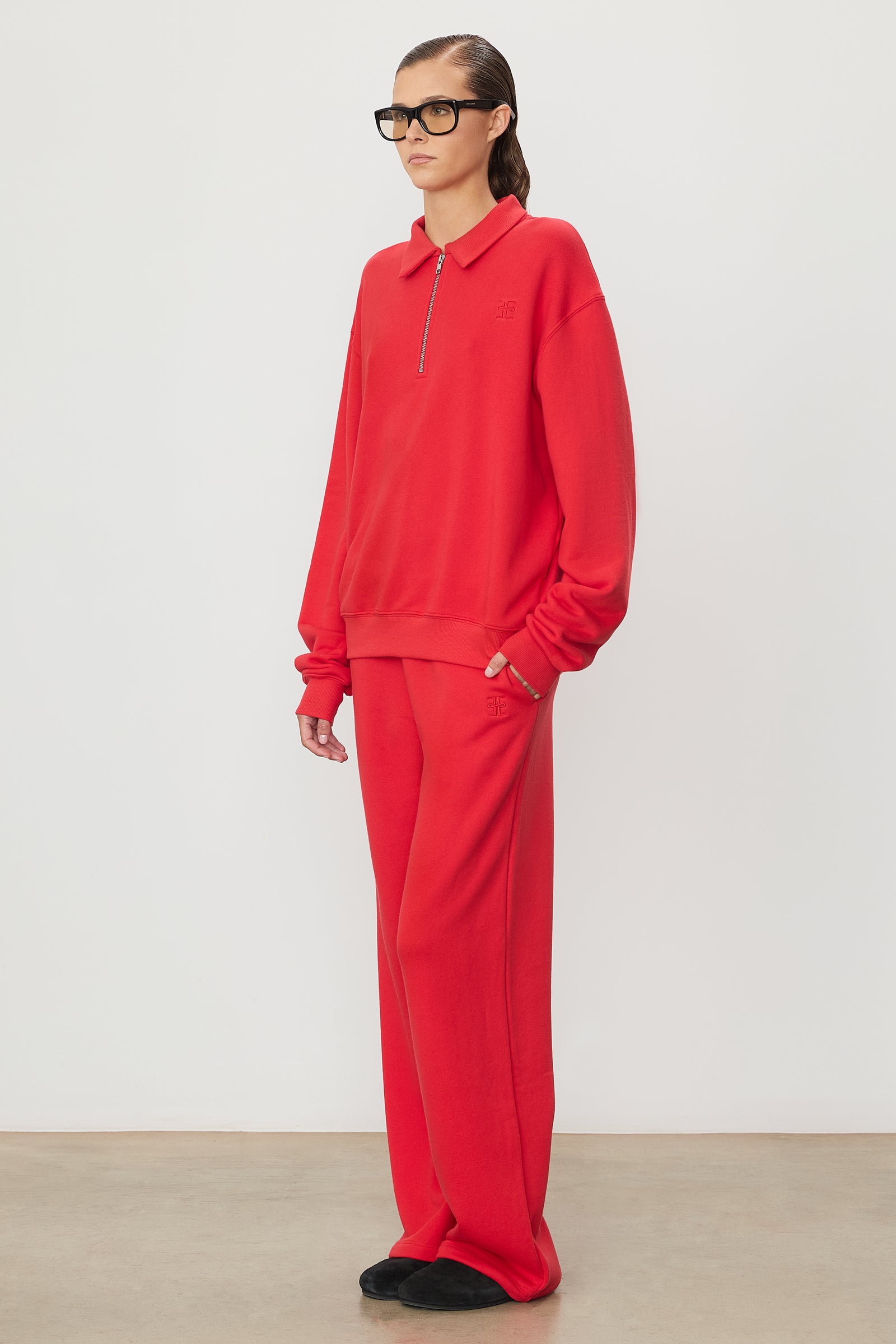 OVERSIZED WIDE LEG SWEATPANT - ÉTERNE