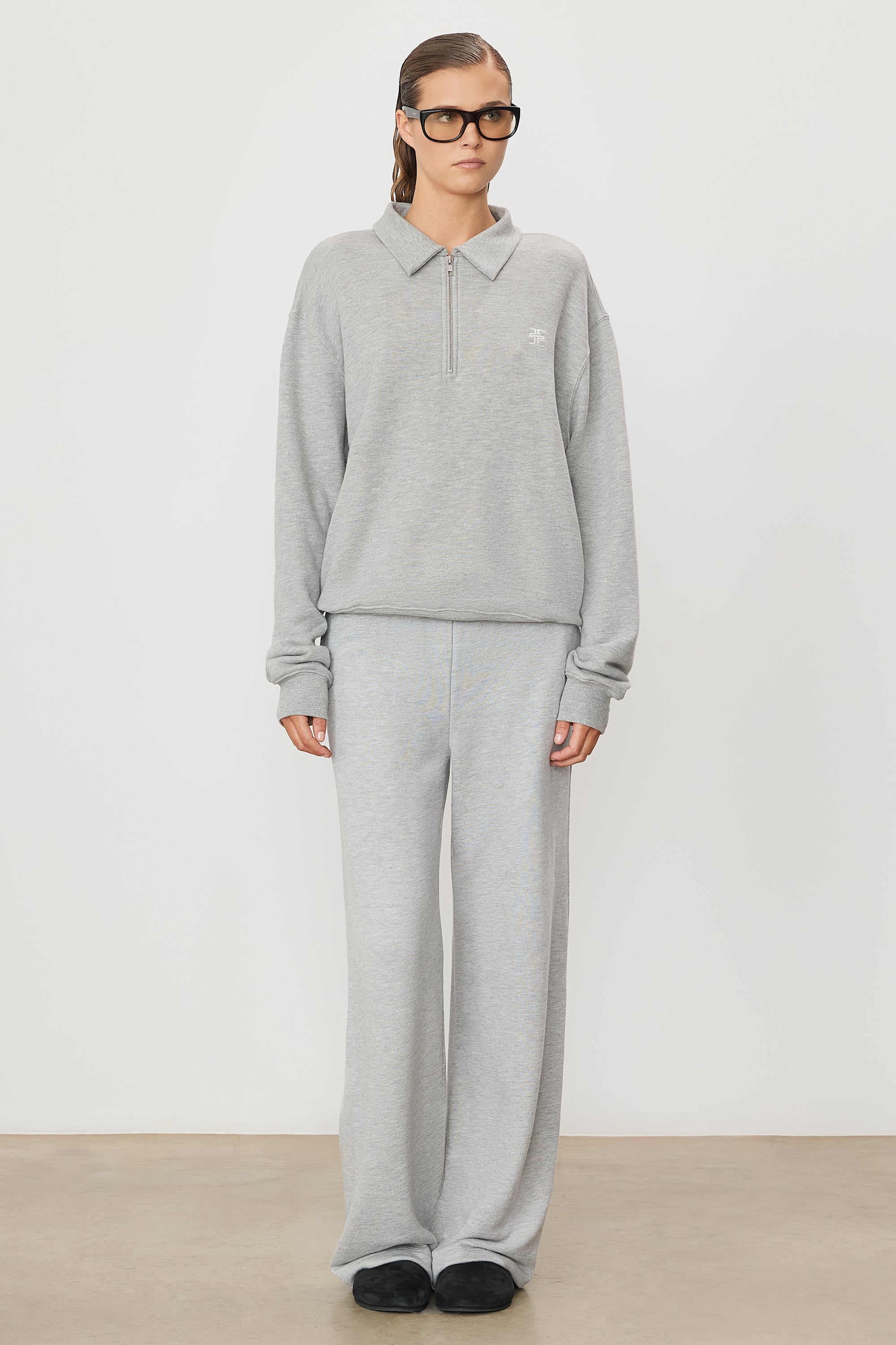 OVERSIZED WIDE LEG SWEATPANT - ÉTERNE