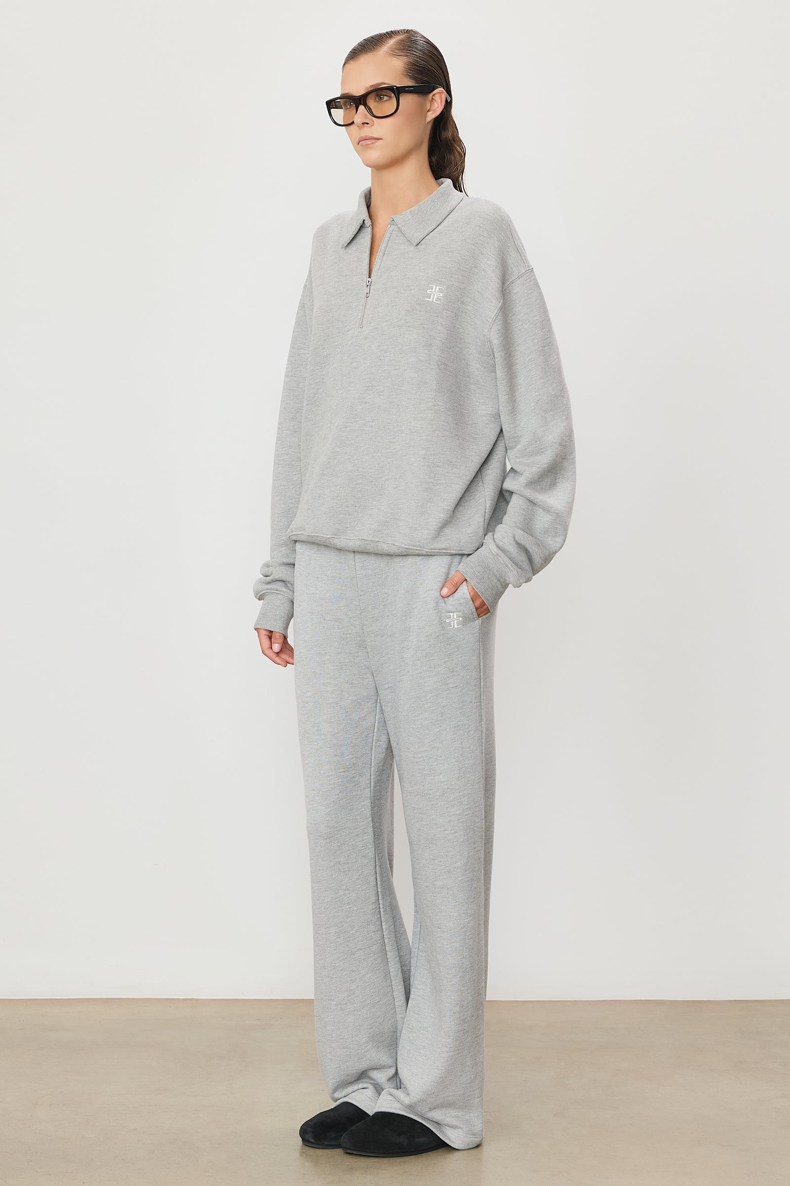 OVERSIZED WIDE LEG SWEATPANT - ÉTERNE