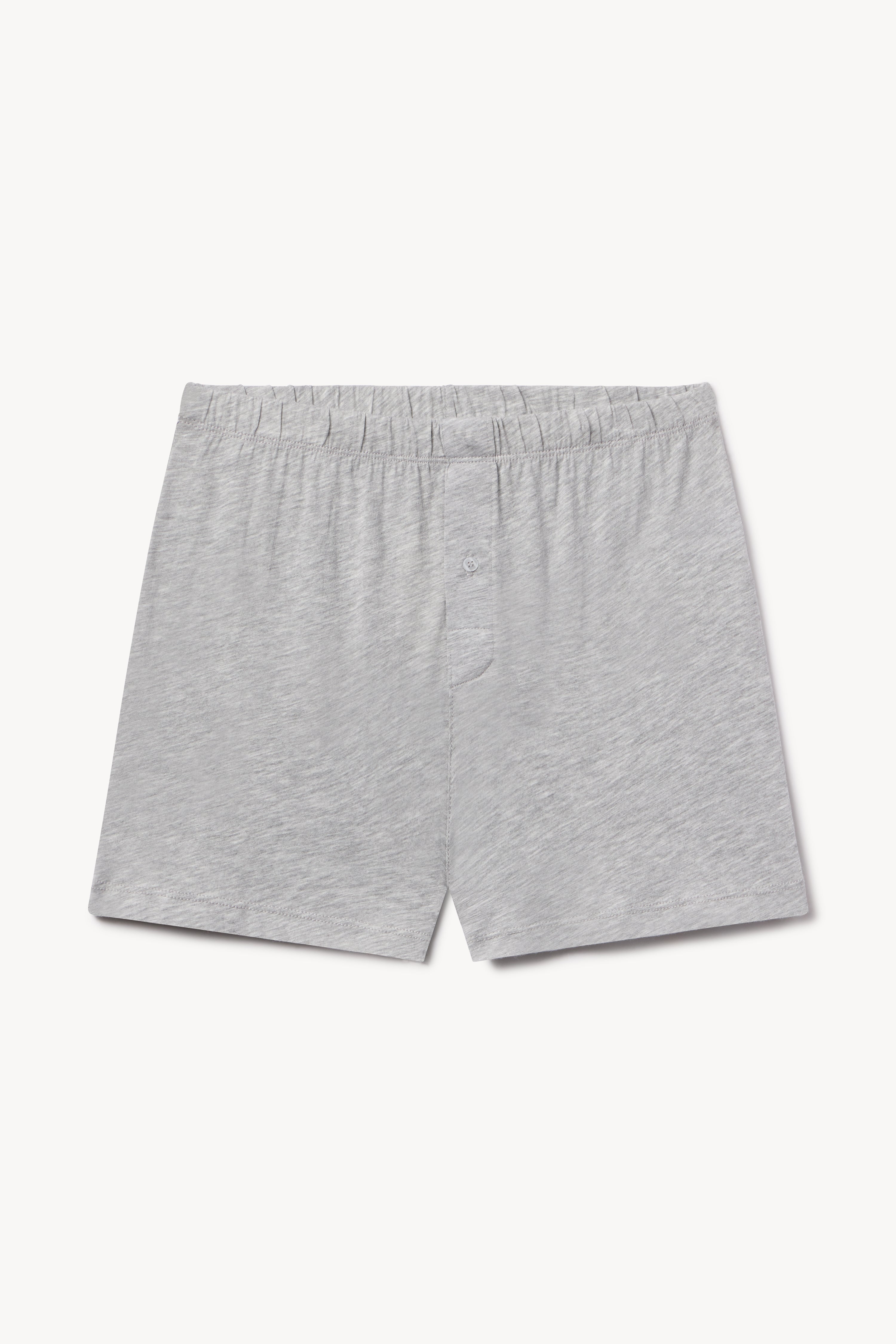 Lounge Boxer Short Heather Grey