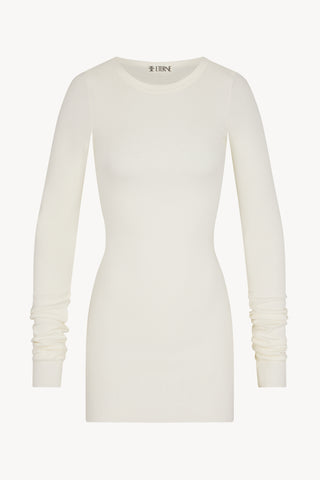 【YOURNUS】Mini Stry Dying Long Sleeve YNZXT Spring Fall Dress for Women Long Sleeve Regular Fit