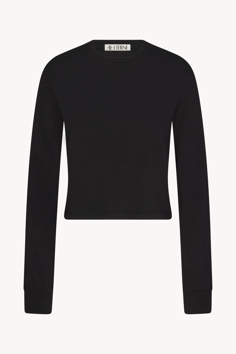 LONG SLEEVE BOXY TEE - ÉTERNE