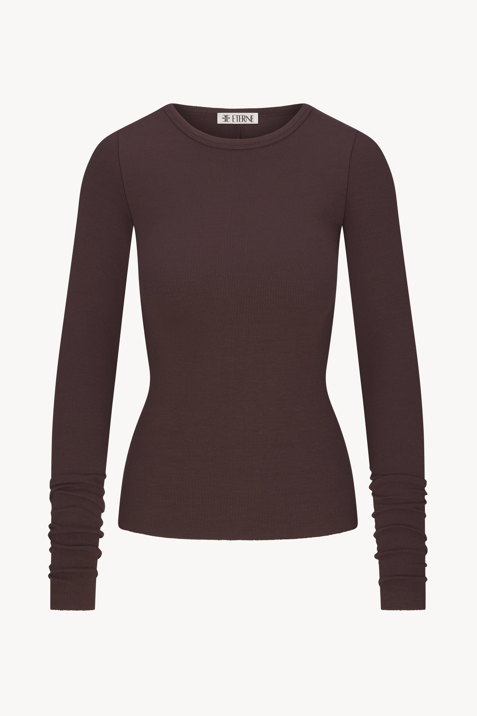 LONG SLEEVE FITTED TOP - ÉTERNE