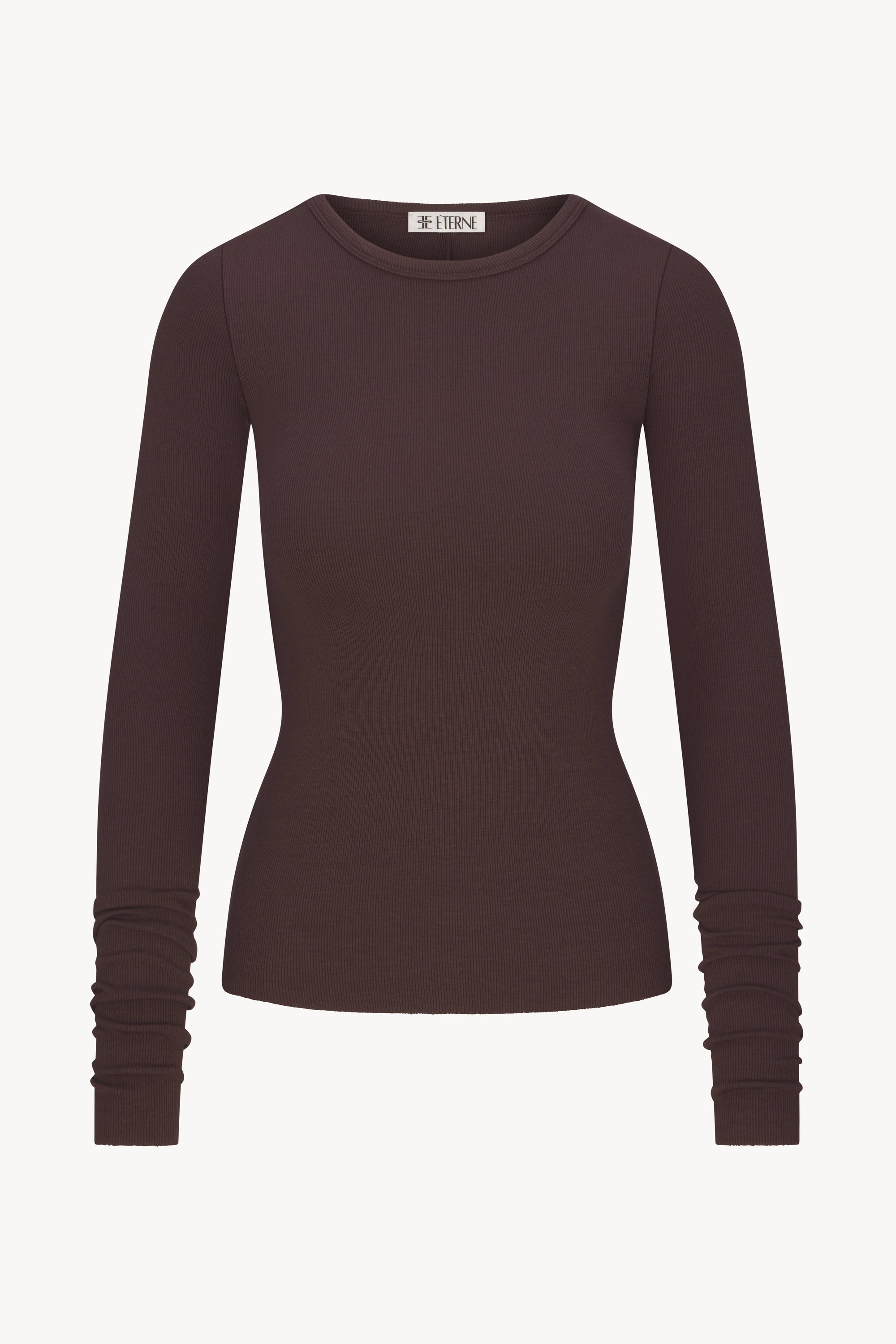 LONG SLEEVE FITTED TOP - ÉTERNE