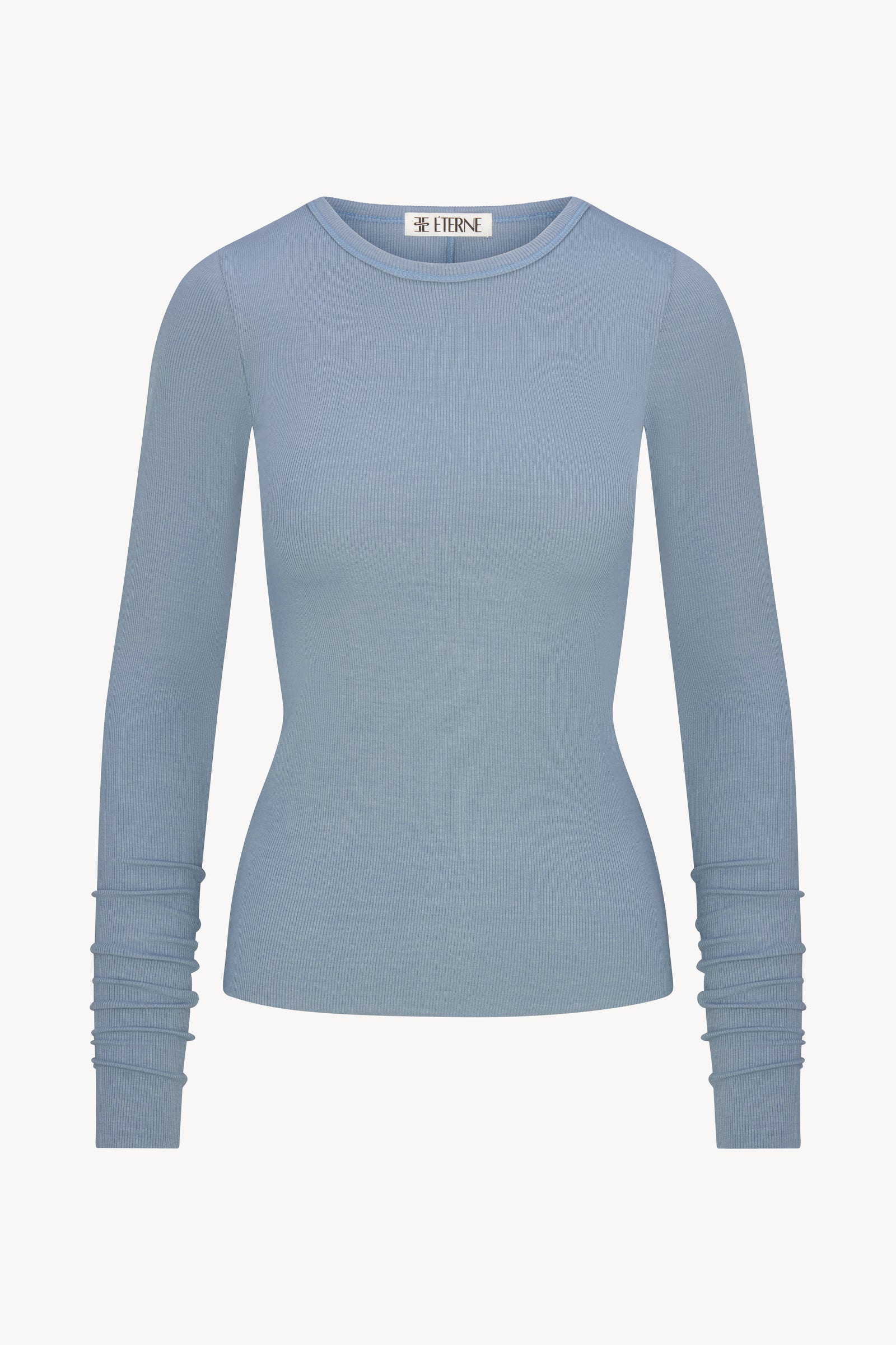 LONG SLEEVE FITTED TOP - ÉTERNE