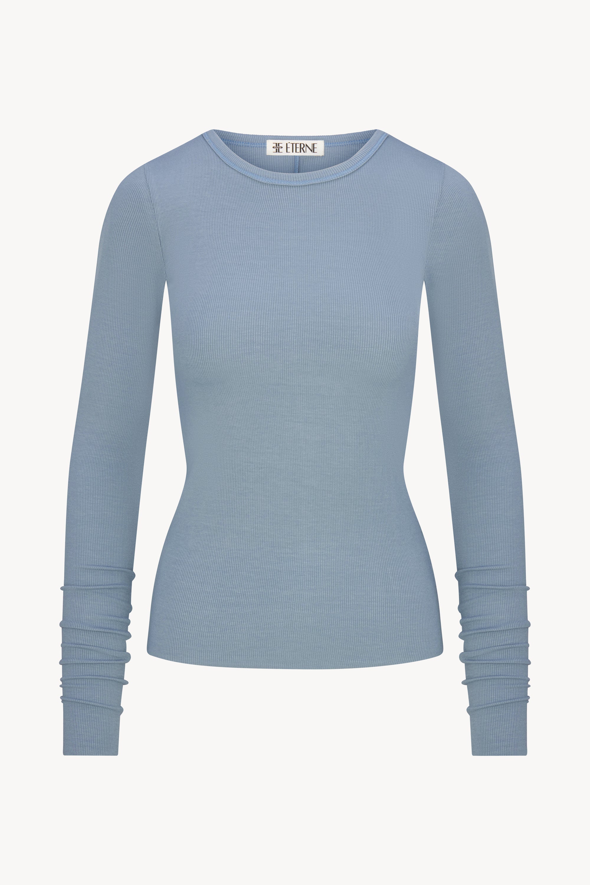 LONG SLEEVE FITTED TOP - ÉTERNE