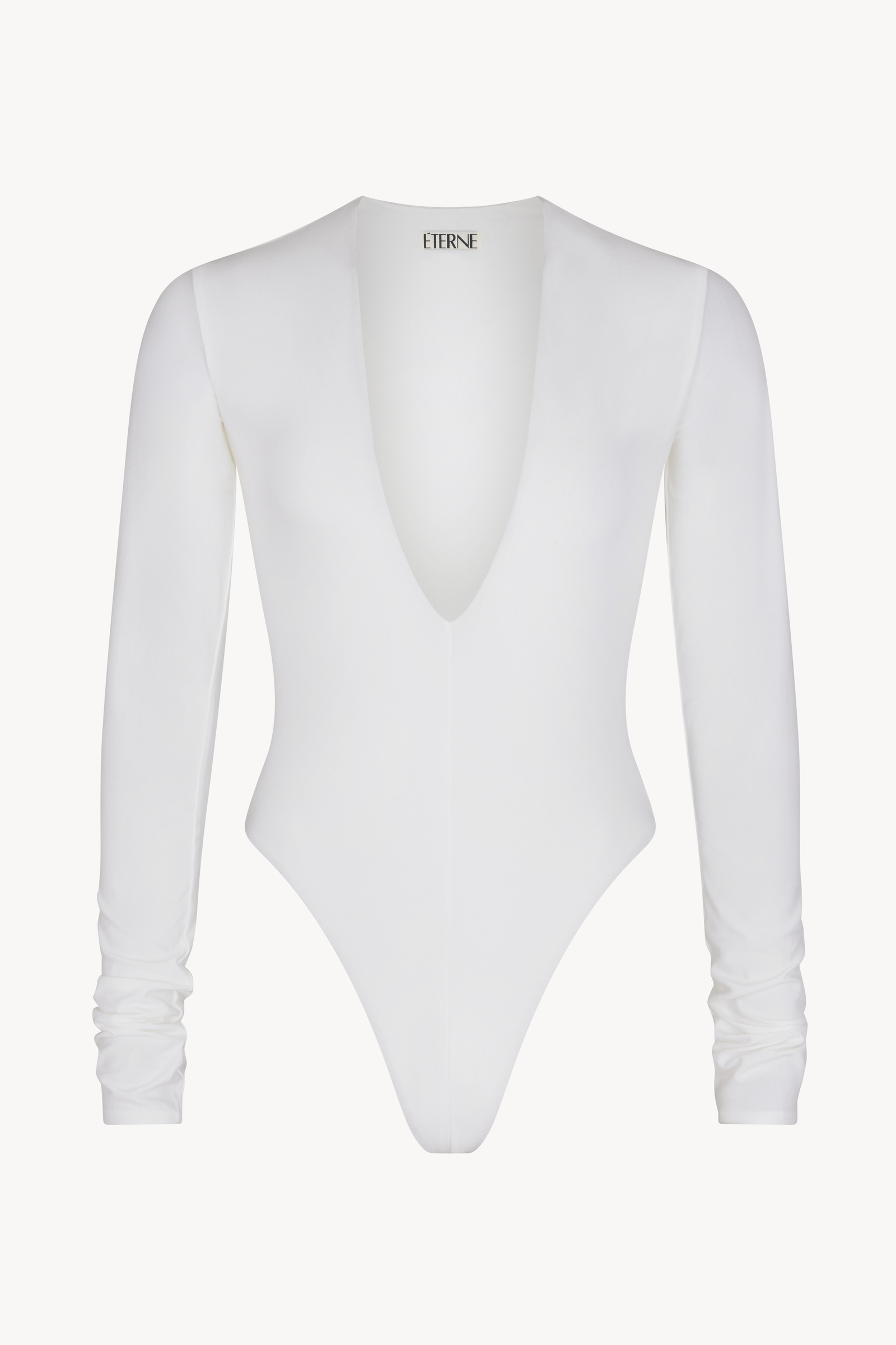 LONG SLEEVE DEEP V BODYSUIT - ÉTERNE