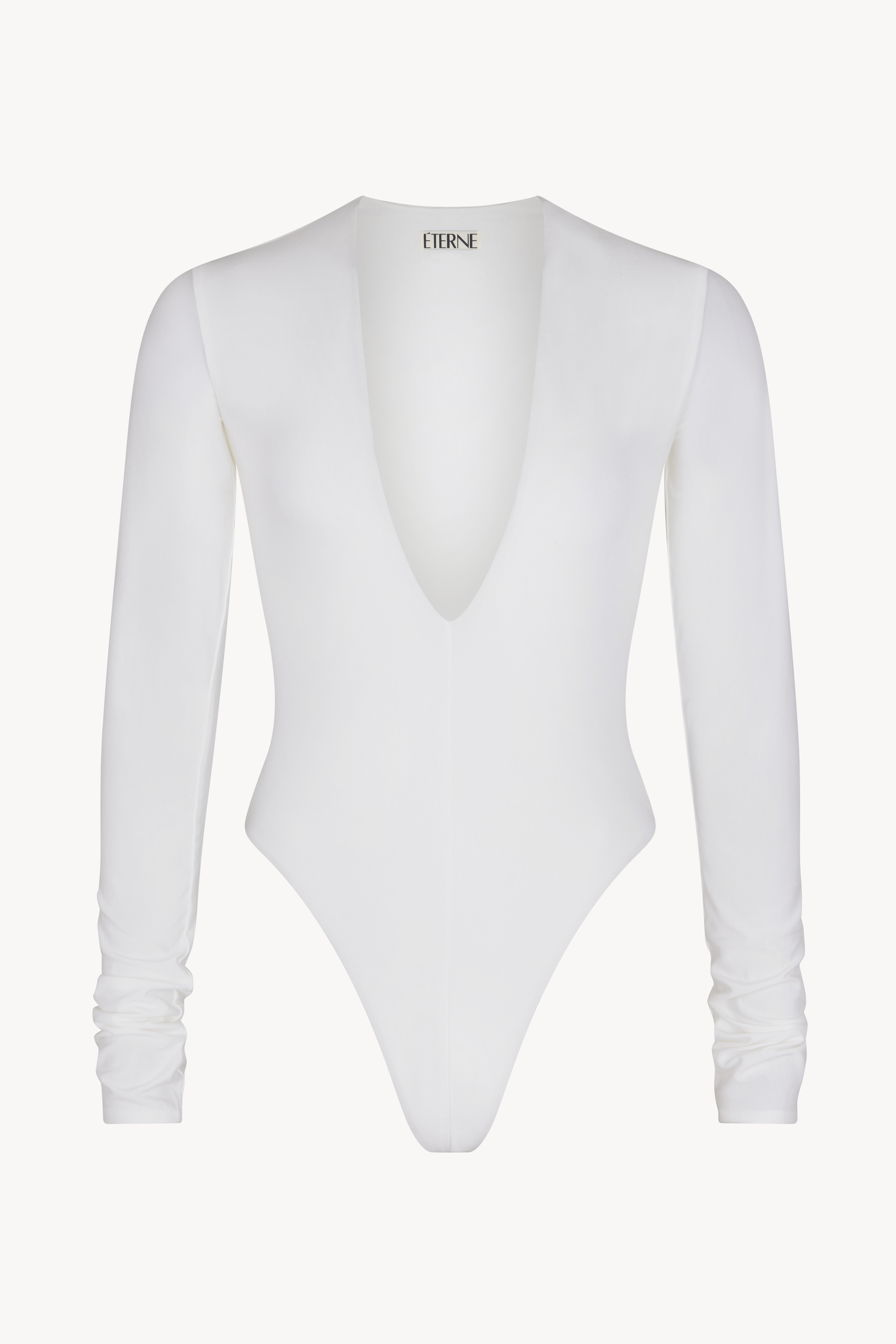 LONG SLEEVE DEEP V BODYSUIT - ÉTERNE
