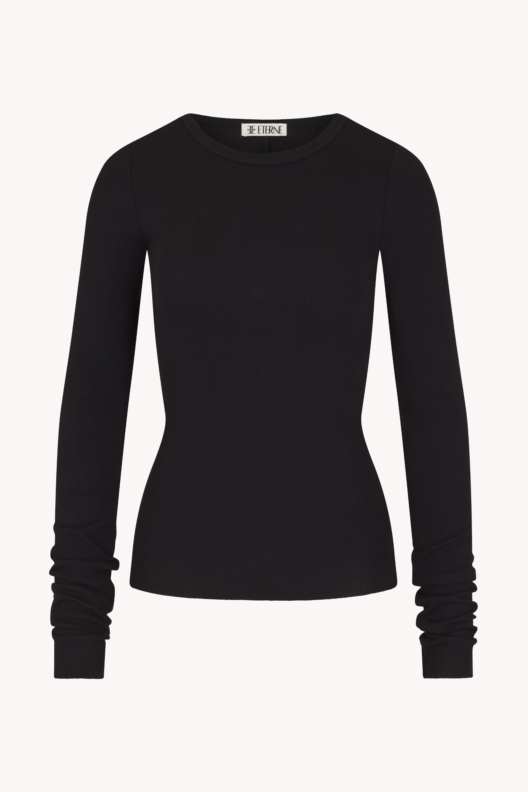LONG SLEEVE FITTED TOP - ÉTERNE