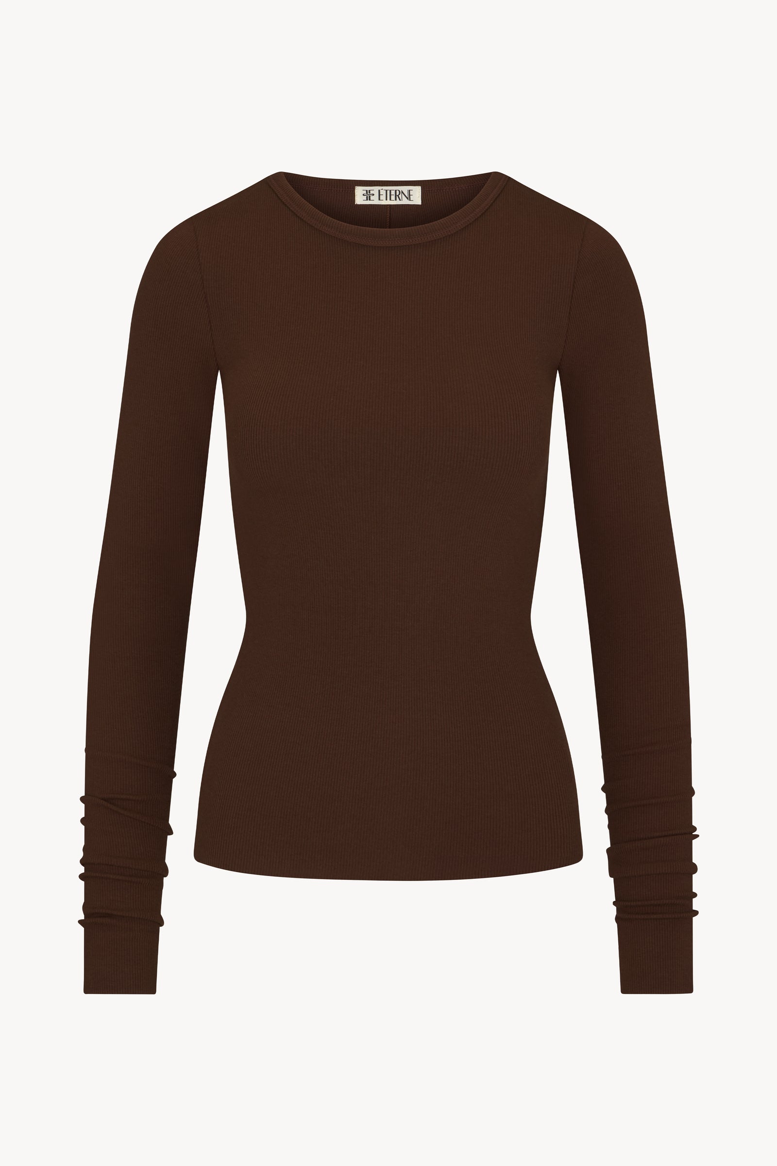 LONG SLEEVE FITTED TOP - ÉTERNE