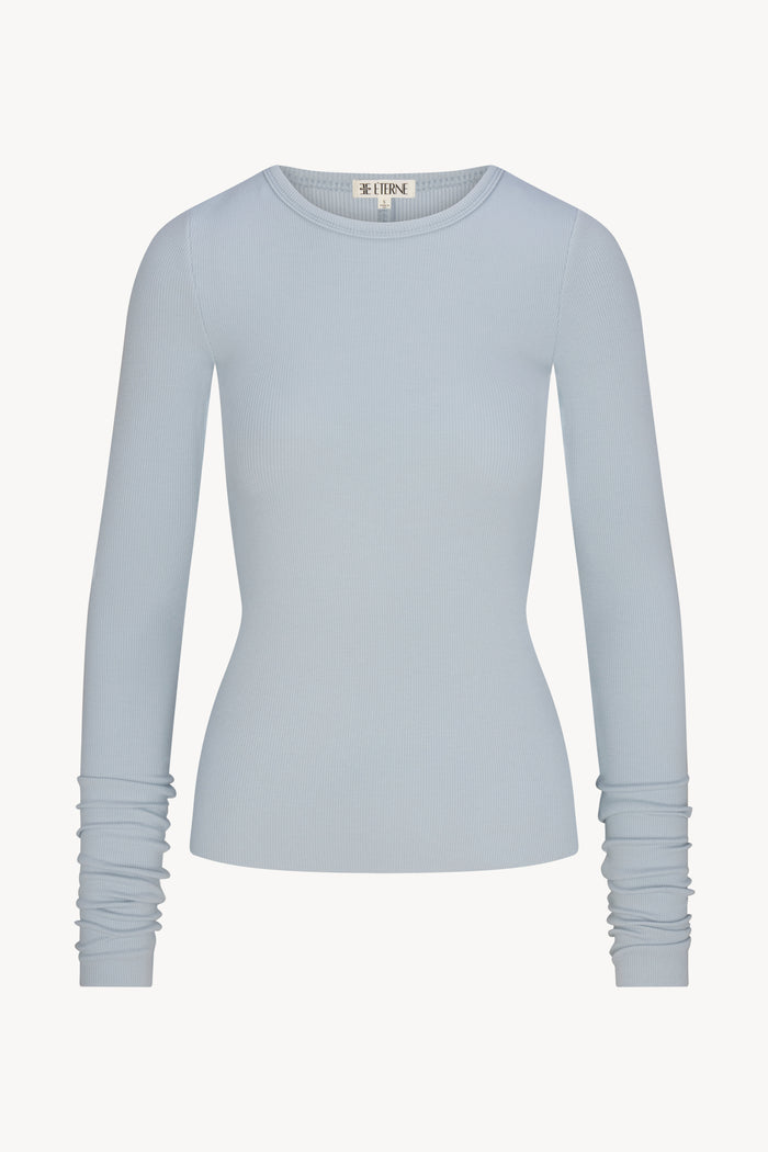 LONG SLEEVE FITTED TOP - ÉTERNE