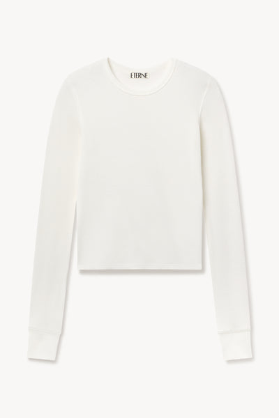 Long Sleeve Thermal Ivory