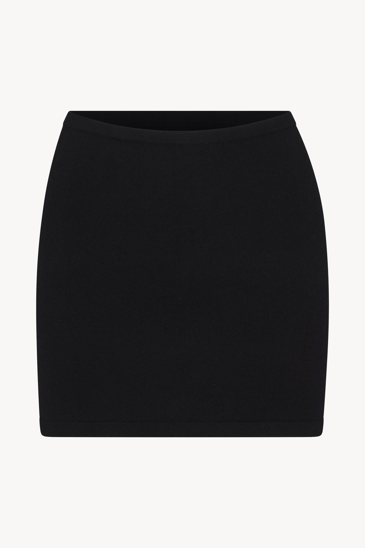 Luna Cashmere Skirt Black