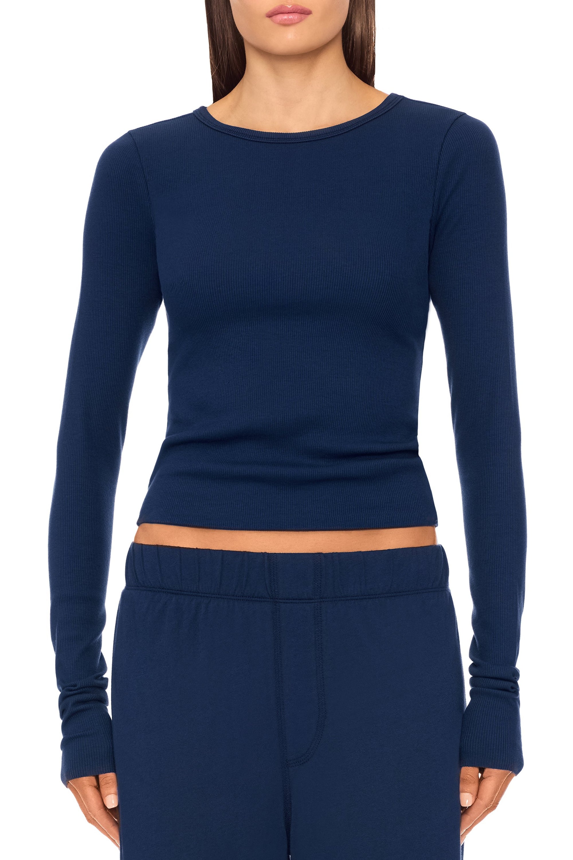 LONG SLEEVE FITTED TOP - ÉTERNE