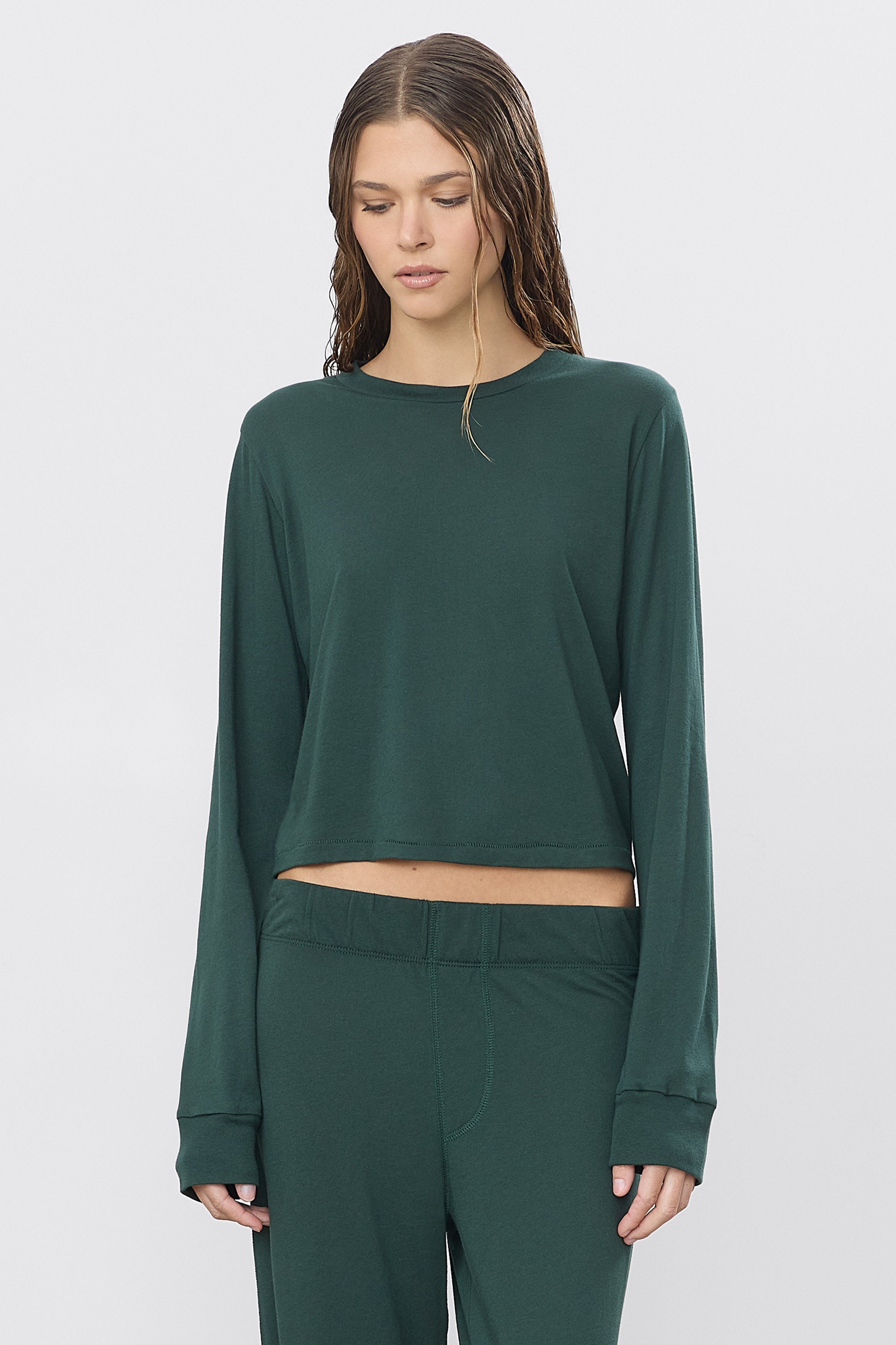 LONG SLEEVE BOXY TEE