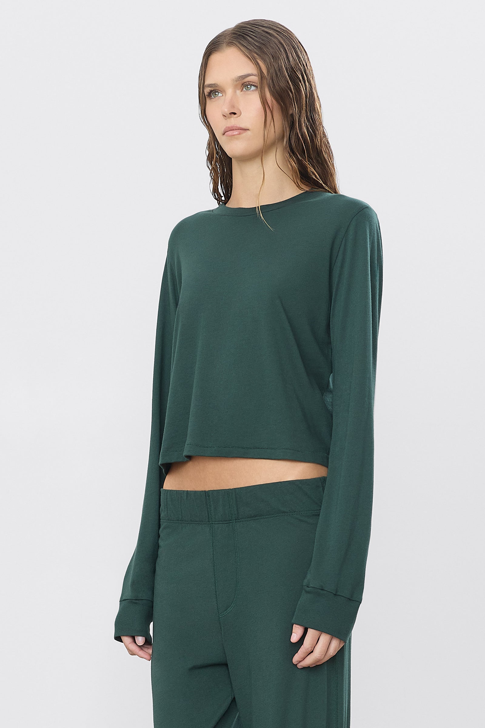 LONG SLEEVE BOXY TEE