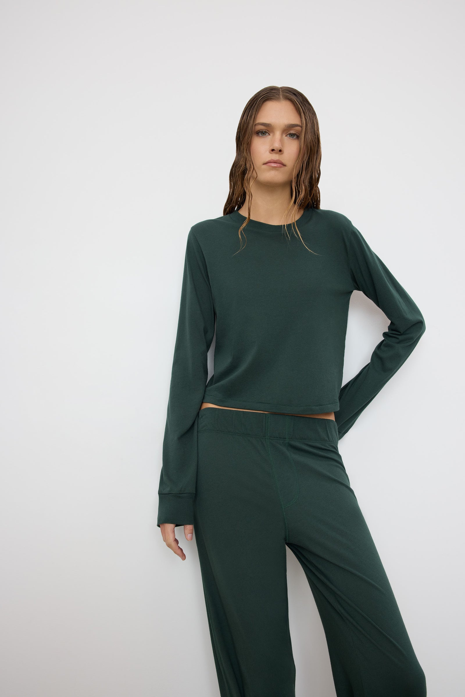 LONG SLEEVE BOXY TEE