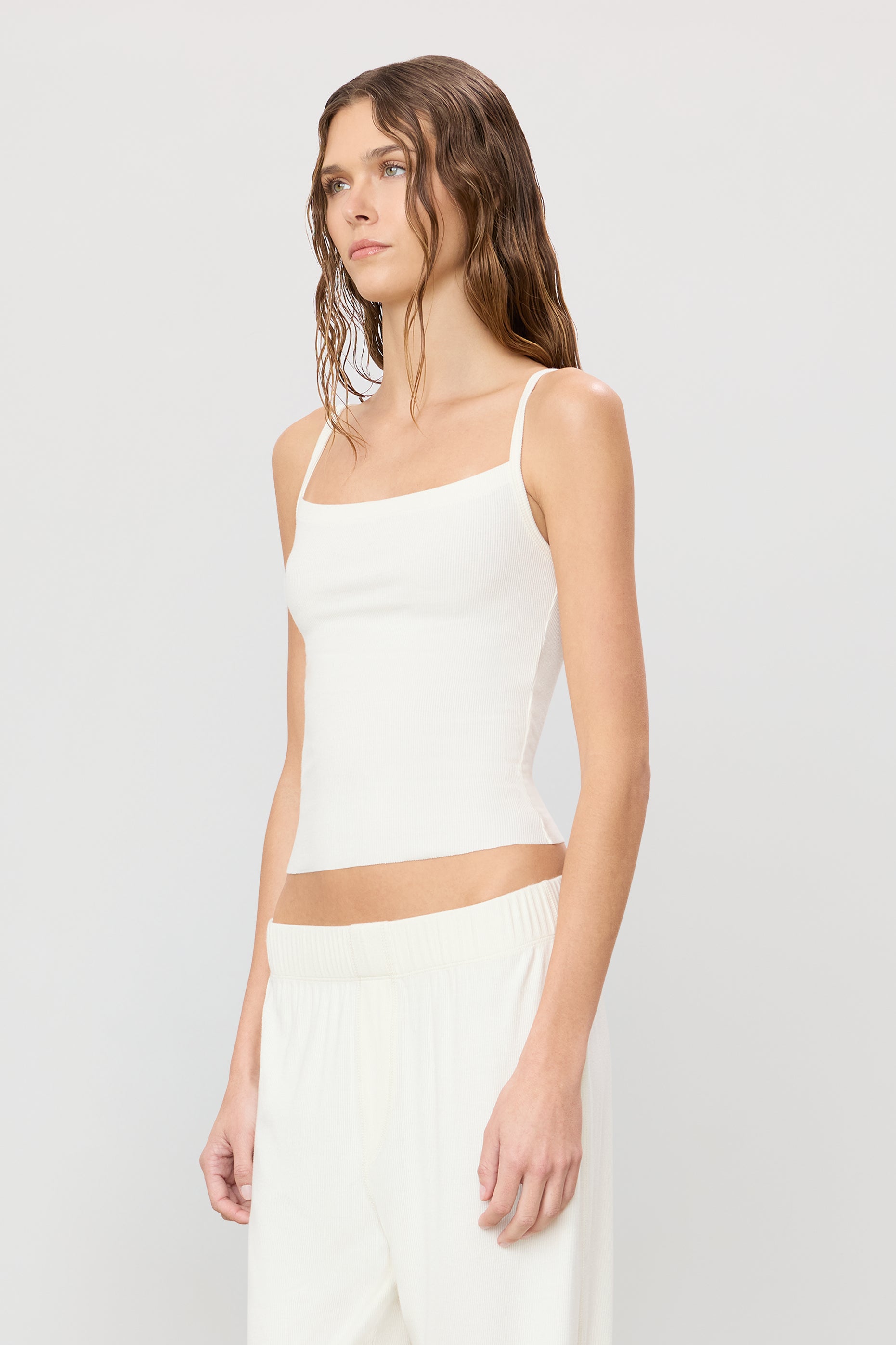 90s Tank | Butter Rib | Cream