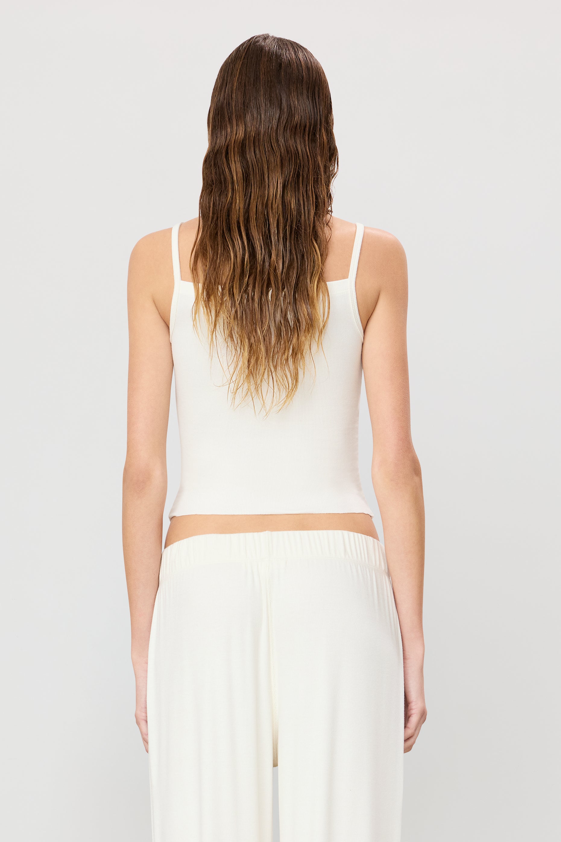 90s Tank | Butter Rib | Cream