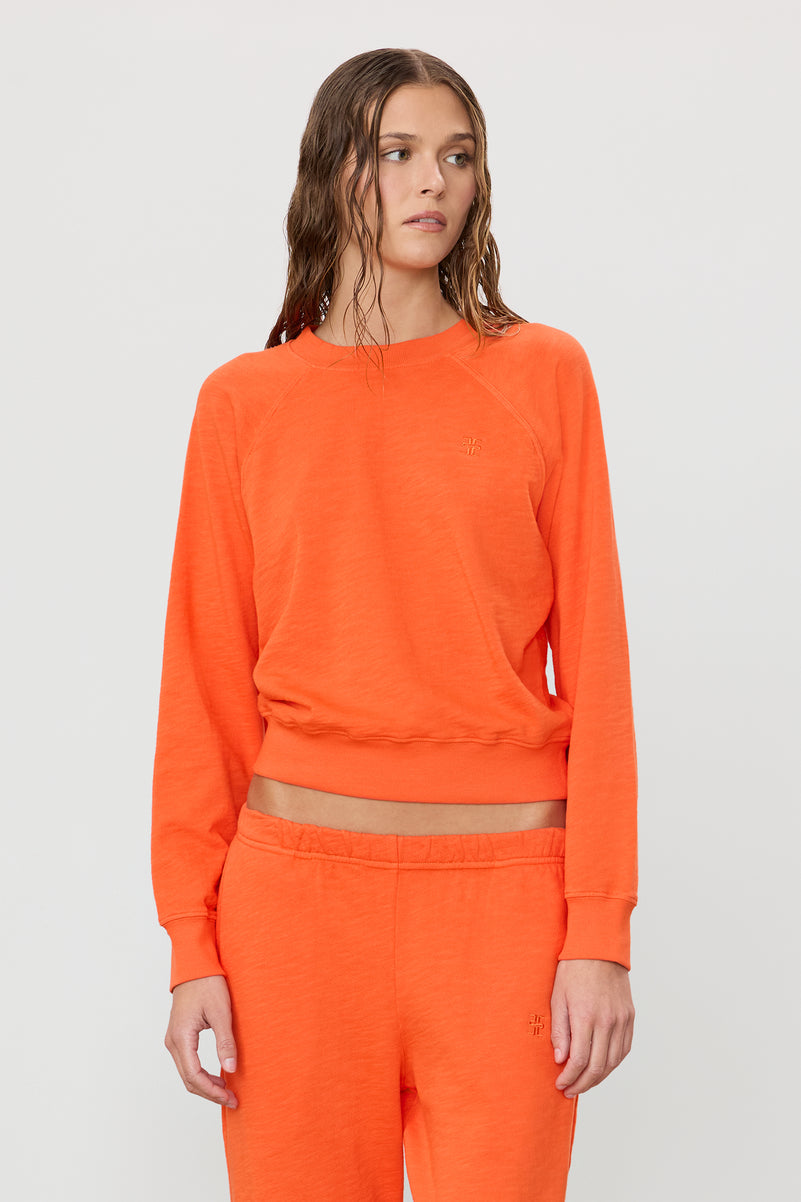 SHRUNKEN RAGLAN SWEATSHIRT
