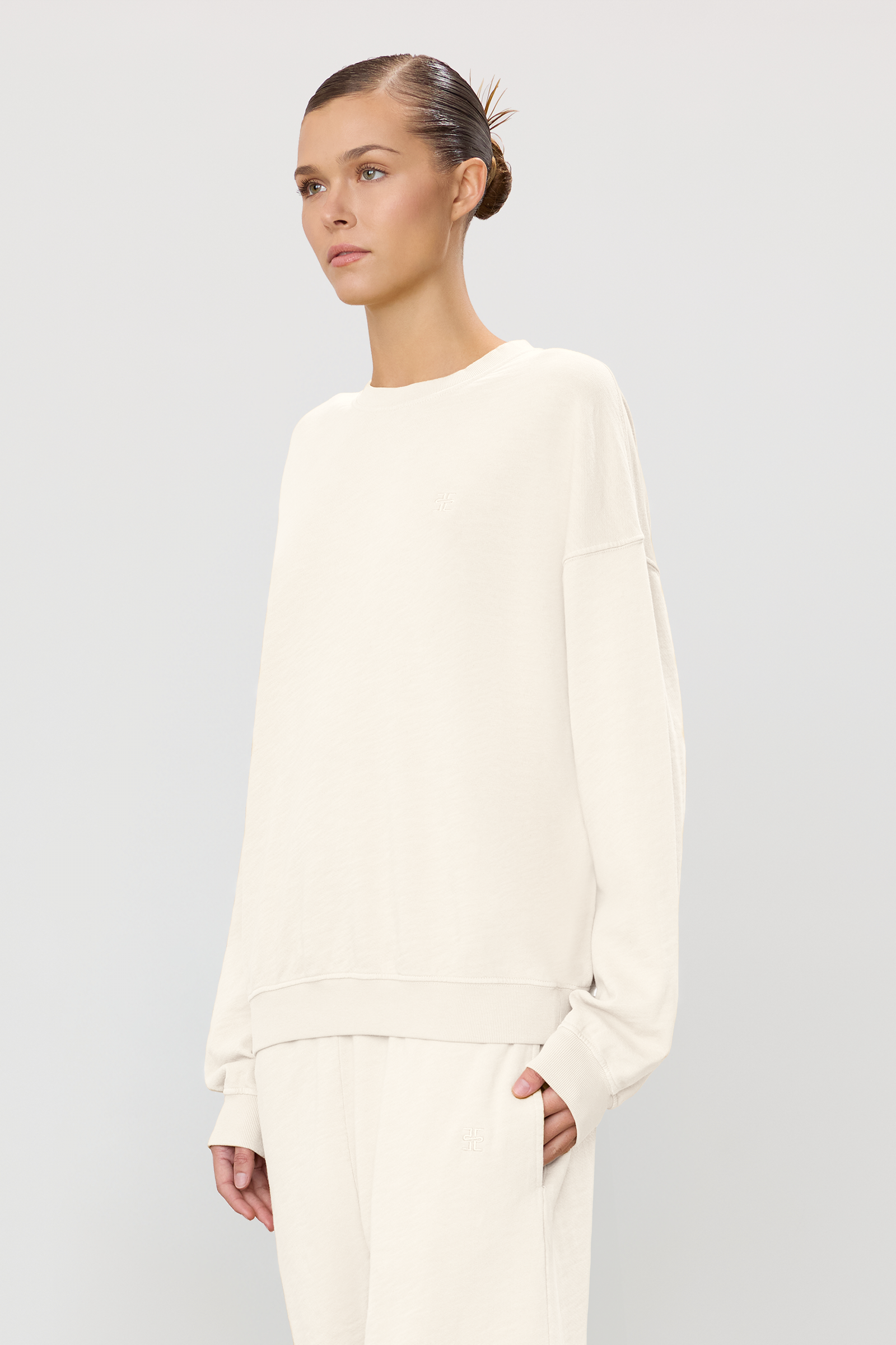 OVERSIZED CREWNECK SWEATSHIRT - ÉTERNE