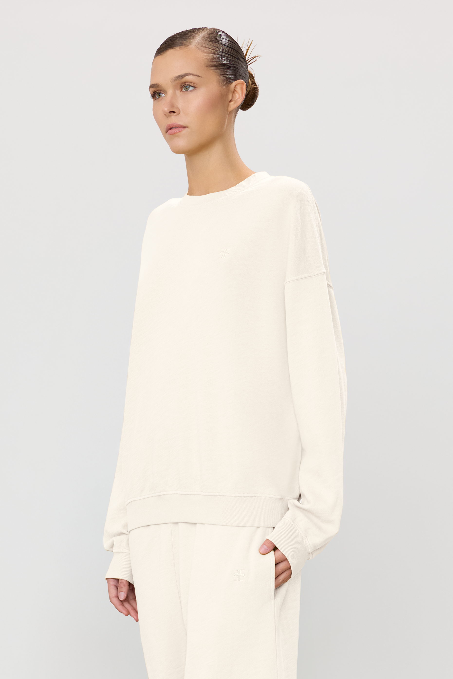 OVERSIZED CREWNECK SWEATSHIRT - ÉTERNE
