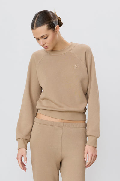 ÉTERNE SHRUNKEN RAGLAN SWEATSHIRT