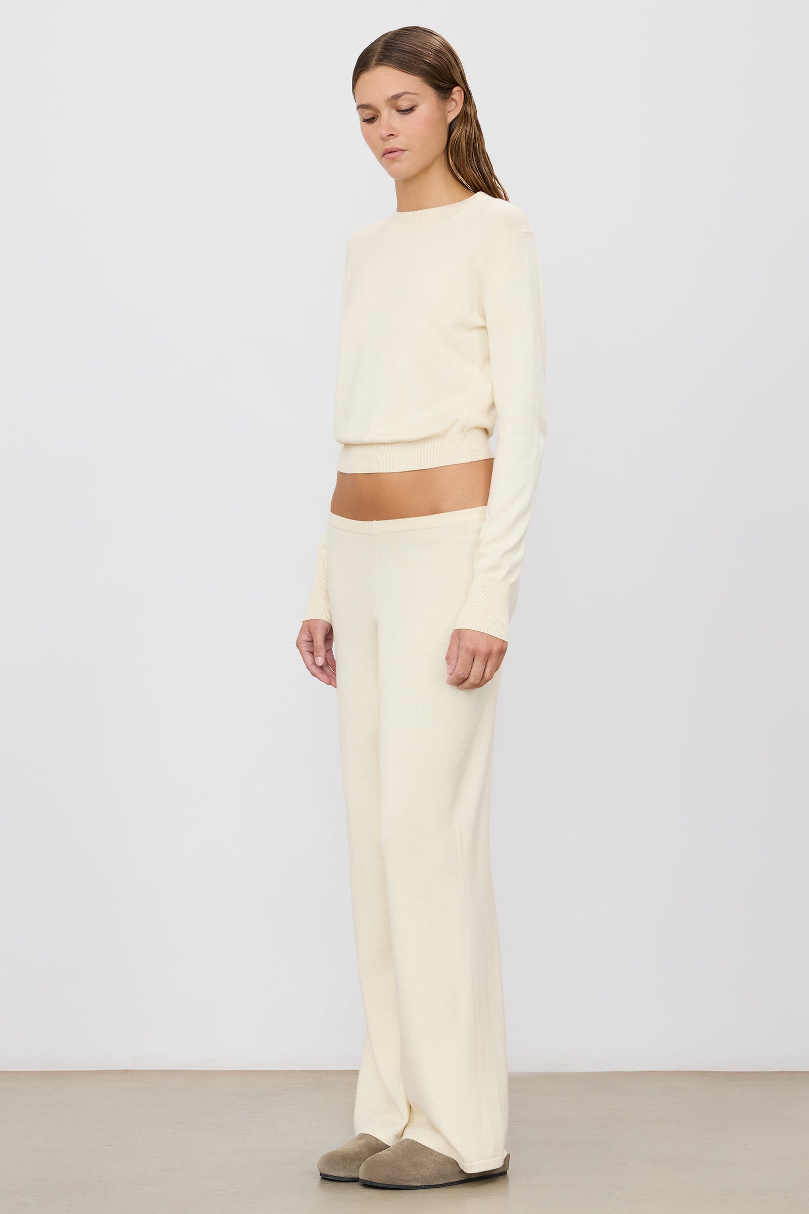 WIDE LEG LOUNGE PANT