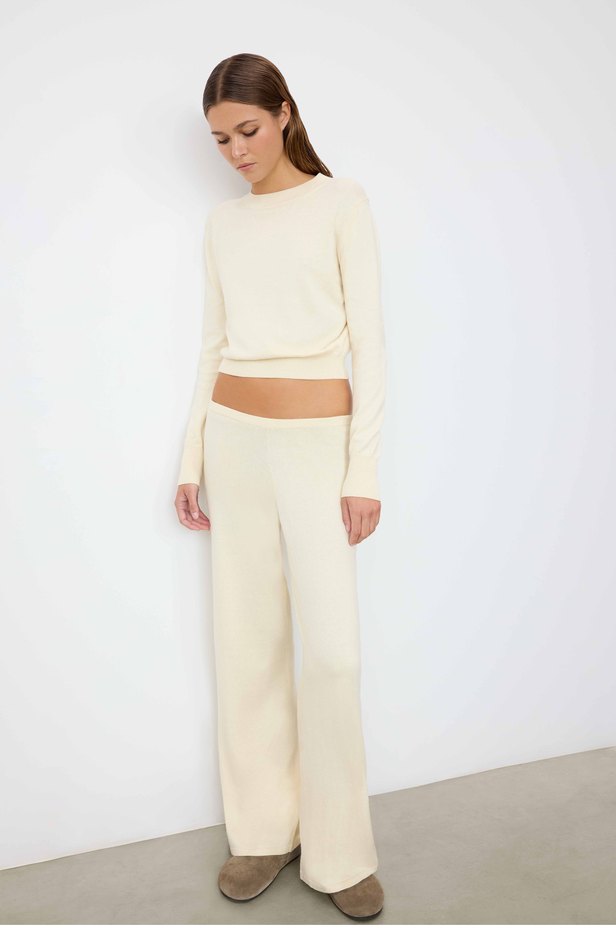 WIDE LEG LOUNGE PANT