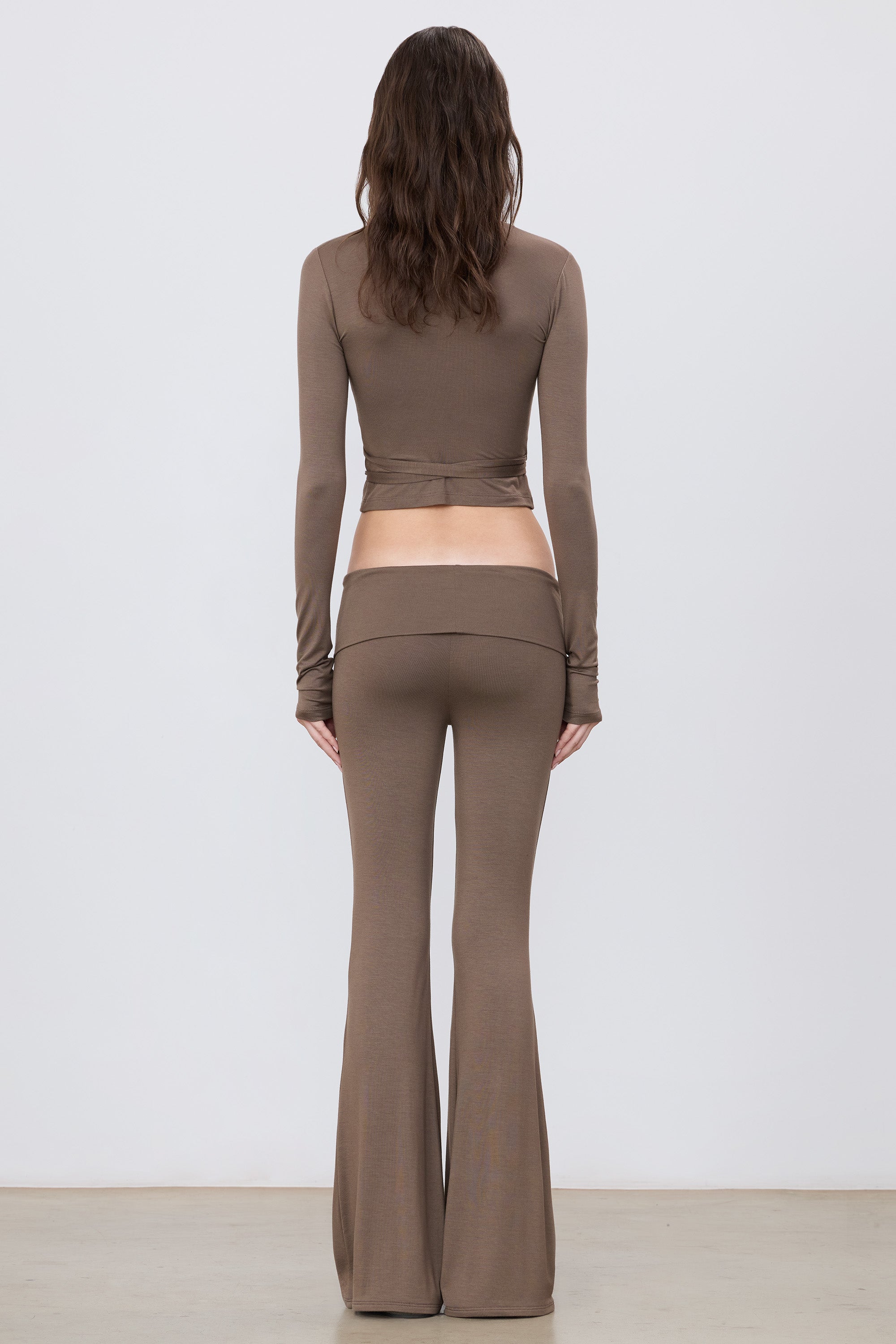 FOLDOVER FLARE PANT