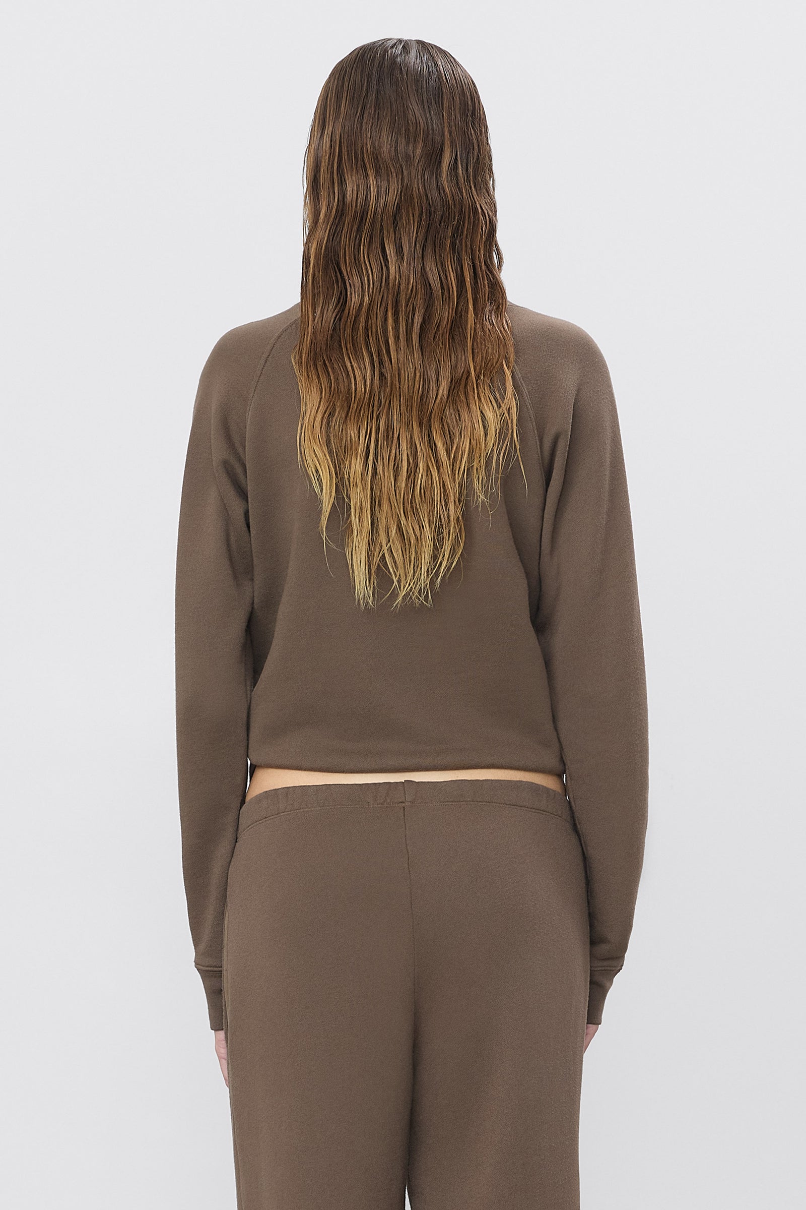 SHRUNKEN V-STITCH RAGLAN