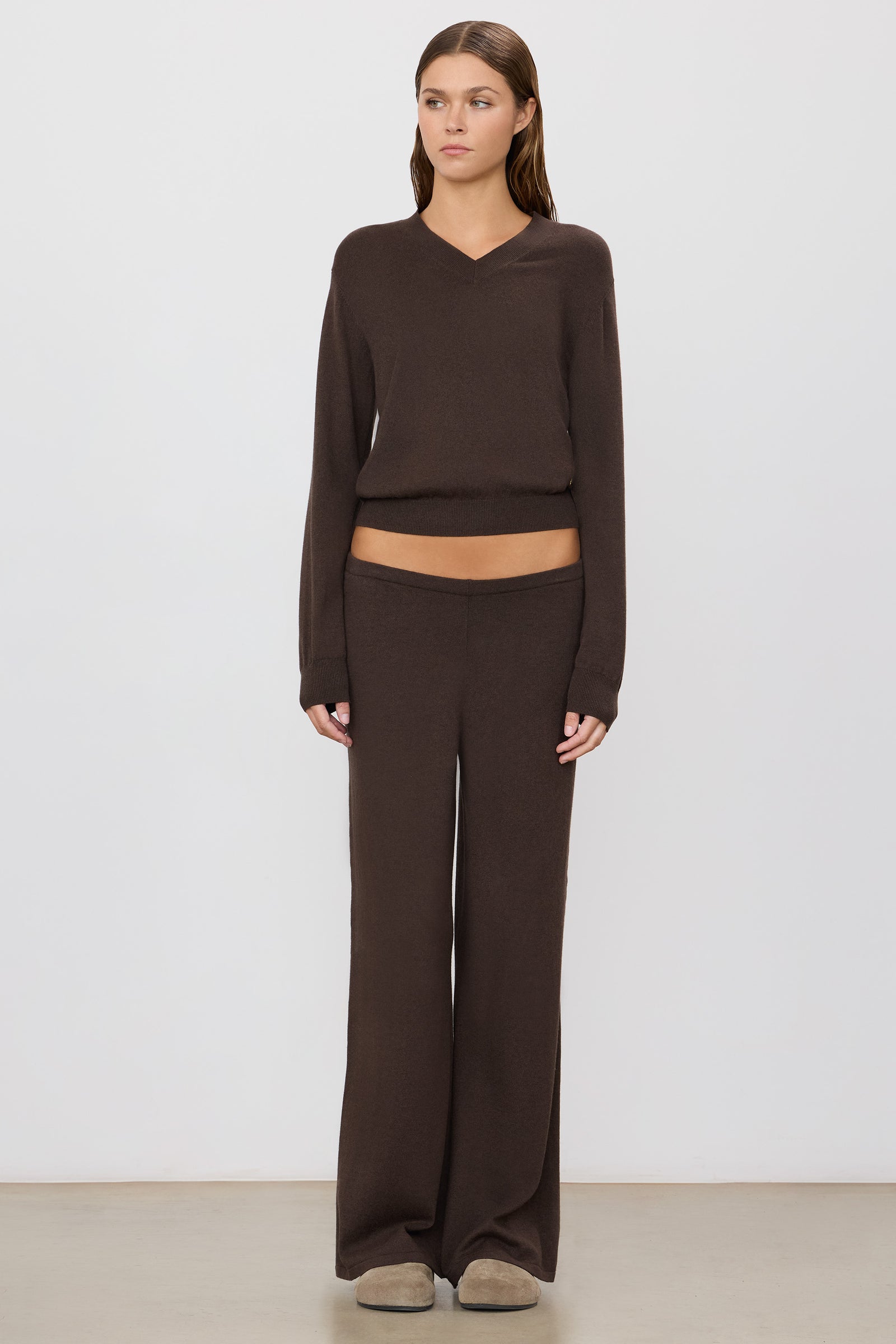 WIDE LEG LOUNGE PANT